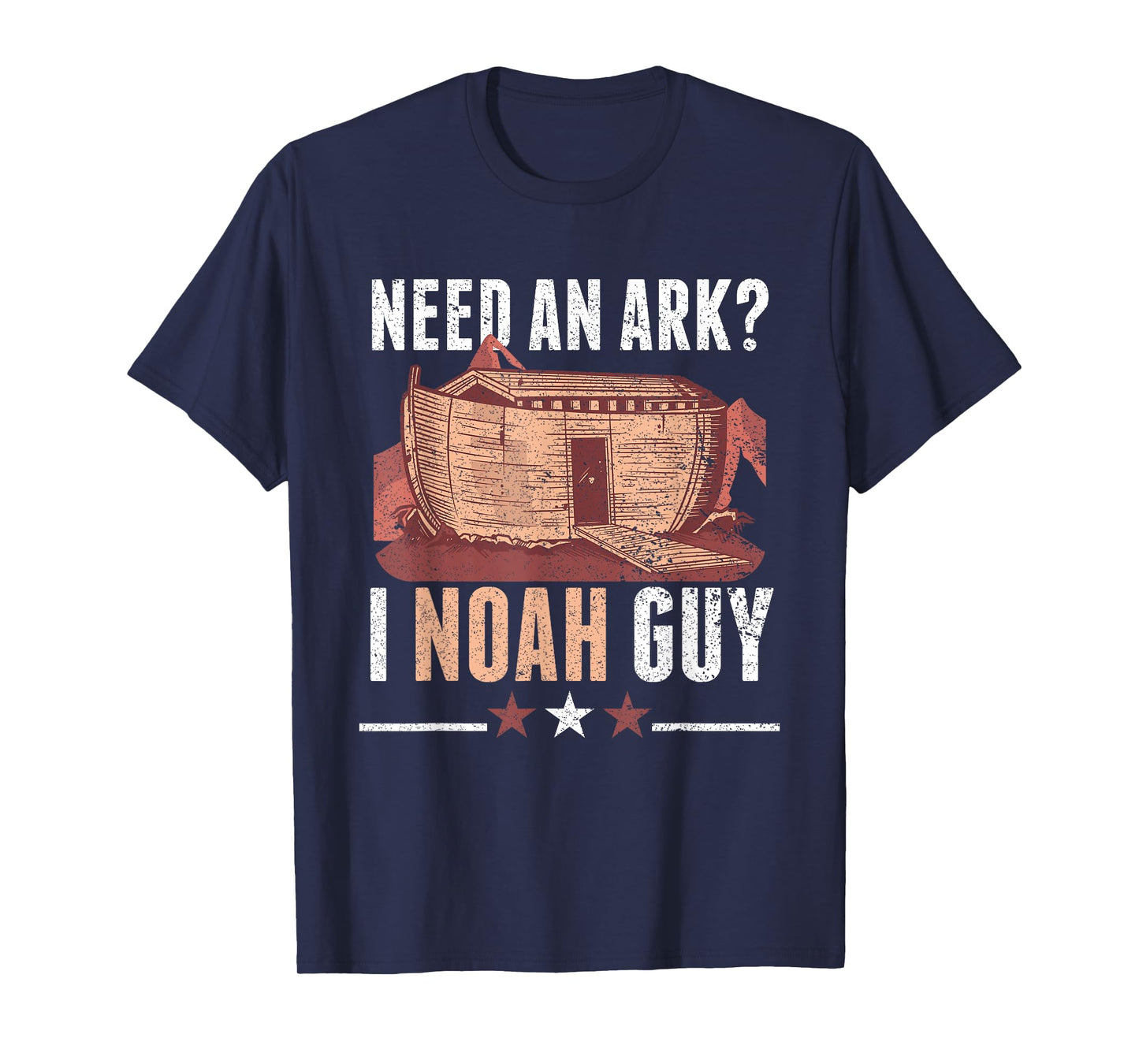Funny Need An Ark I Noah Guy Christian Bible Character T-Shirt
