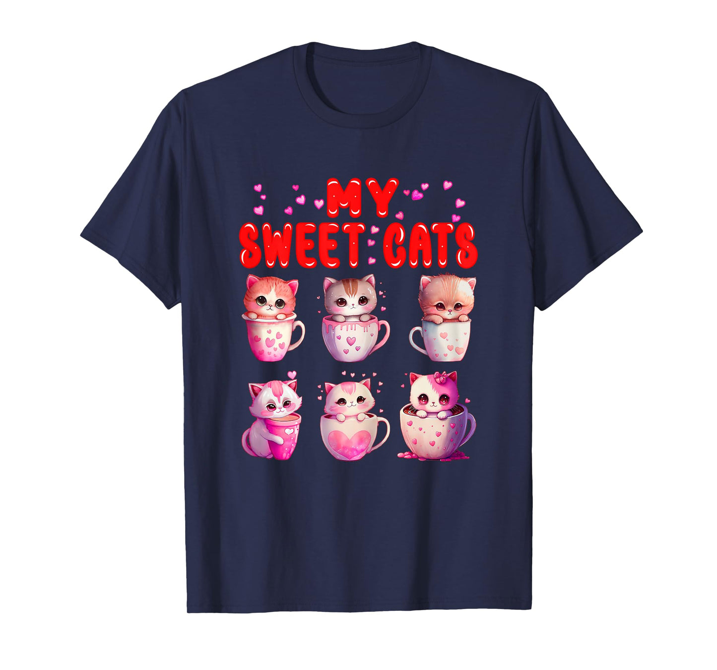 sweet cats Cute Baby Cat Meow Squad Life Is Better With Cats T-Shirt