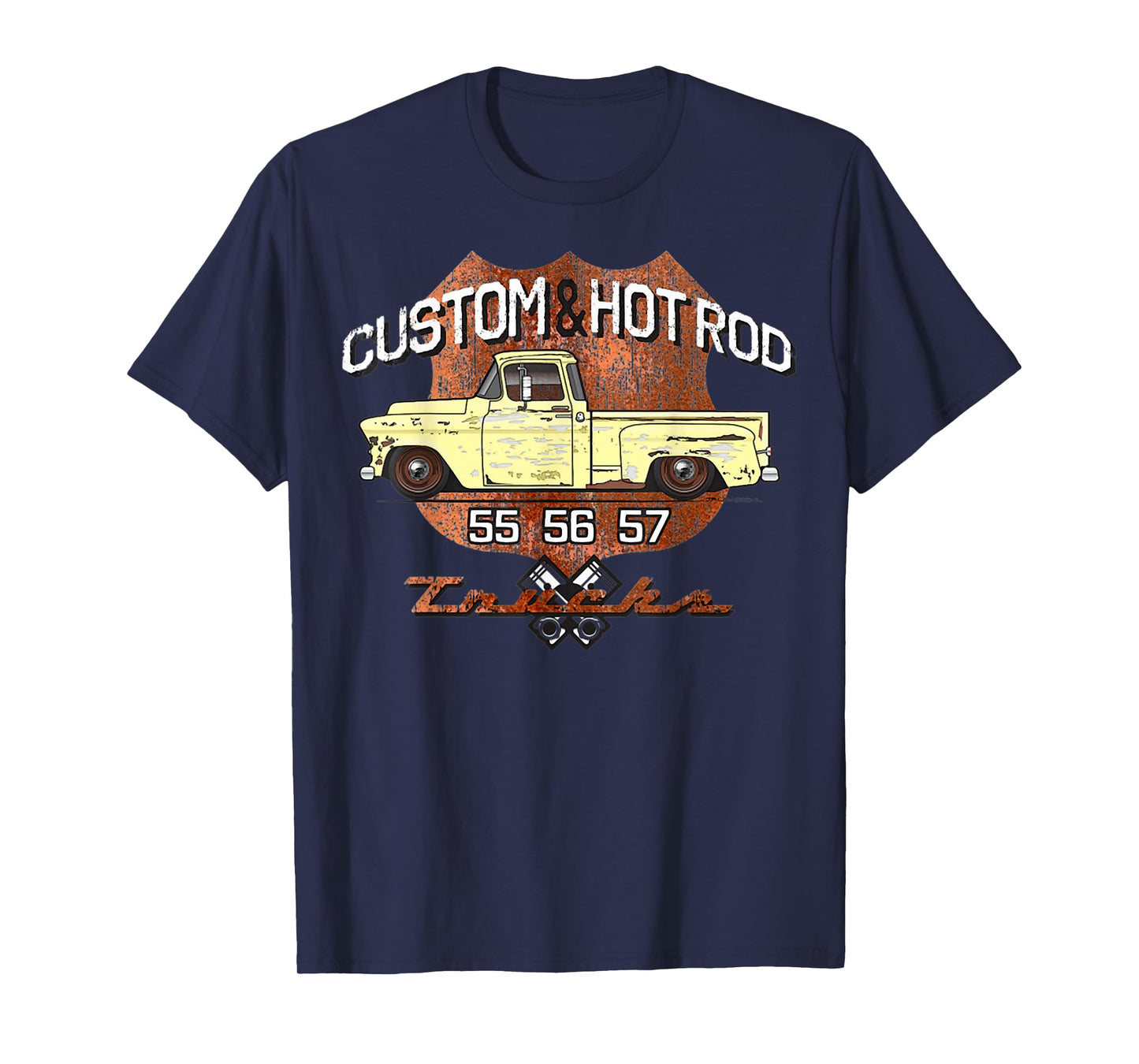 55 56 57 Chevys Truck T-Shirt