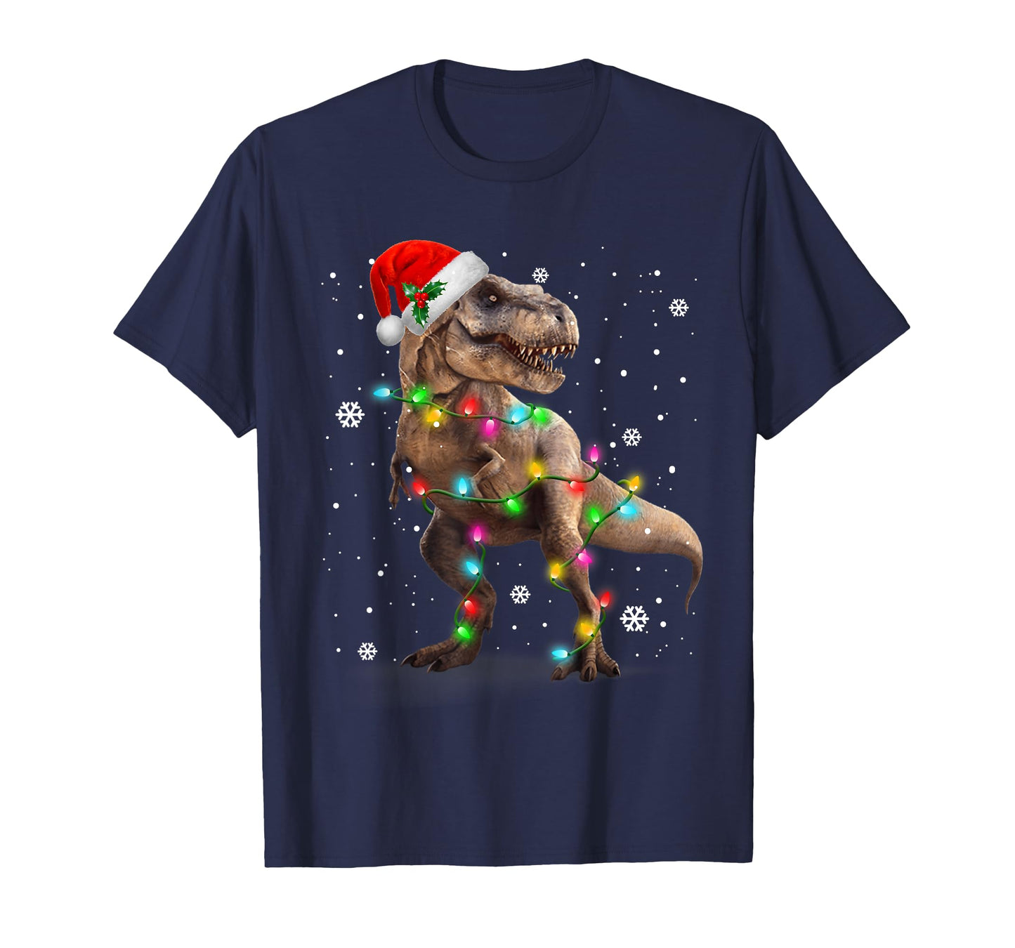 Dinosaur T-rex Tree Christmas Sweater Xmas Pet Dino Trex T-Shirt