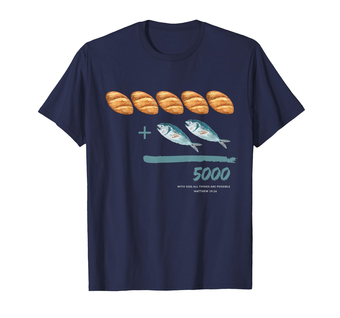 God Can Do A Lot with A Little Subtle Minimalistic Christian T-Shirt