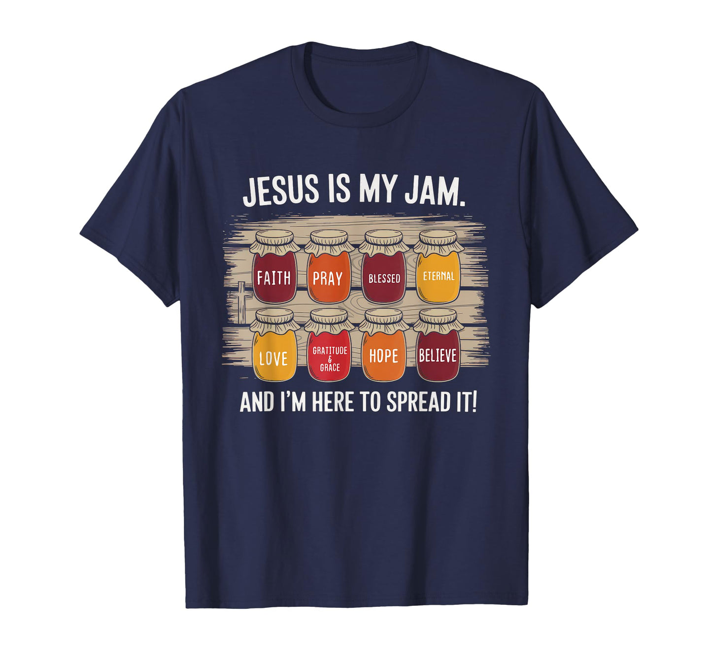 Jesus is My Jam Tshirt Men Women Christian Bible Verse T-Shirt
