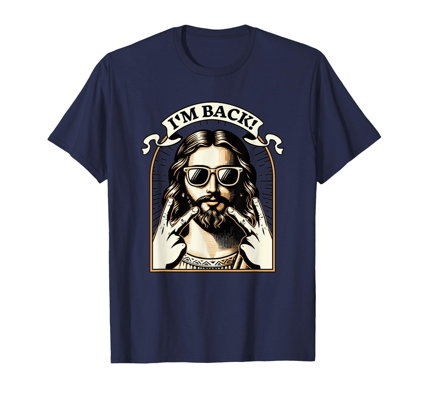 I'm Back Jesus Christ Funny Meme Jesus Faith God T-Shirt