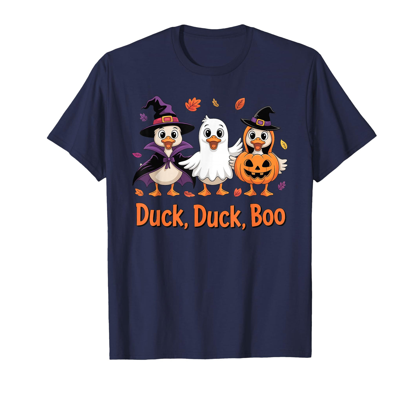 Duck Duck Boo Funny Halloween Costume Duck T-Shirt
