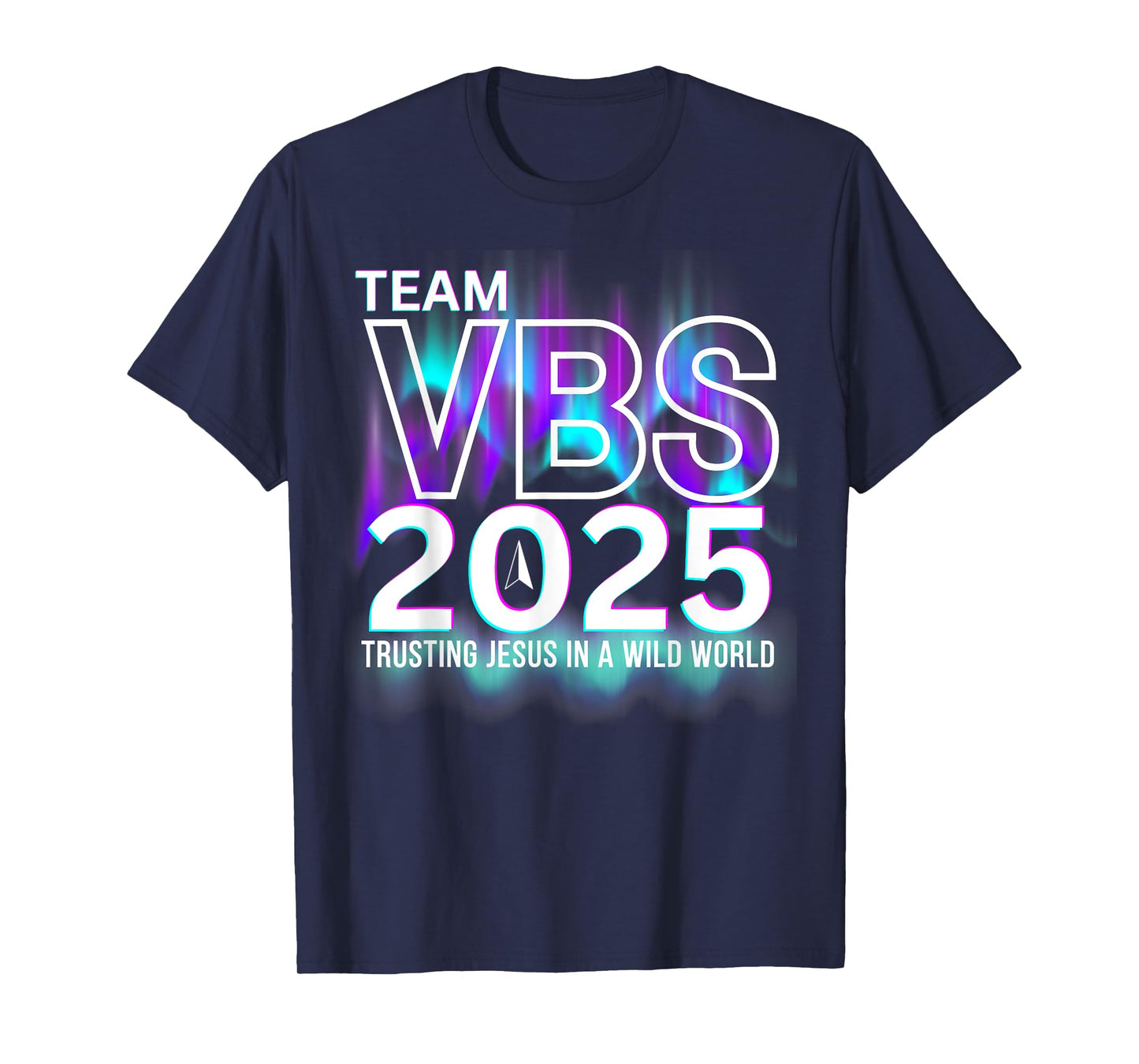 Team VBS 2025 Northern Lights Crew Fun Vacation Bible School T-Shirt