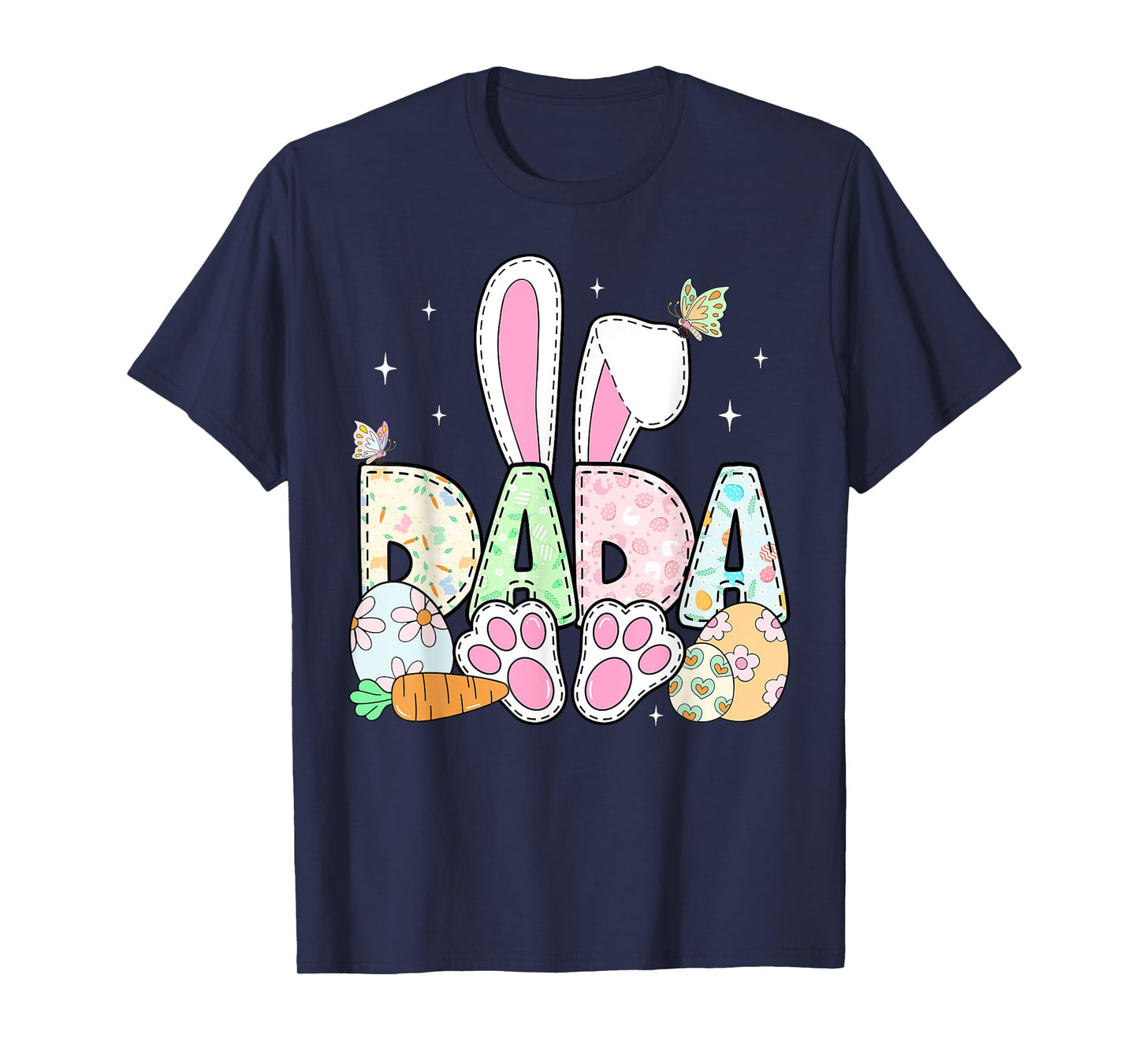 Easter Bunny Dada Spring Eggs Hunting Family Matching Easter T-Shirt
