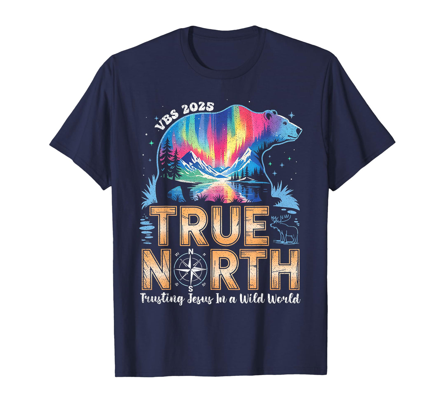 True North VBS Trusting Jesus In A Wild World Summer Camp T-Shirt