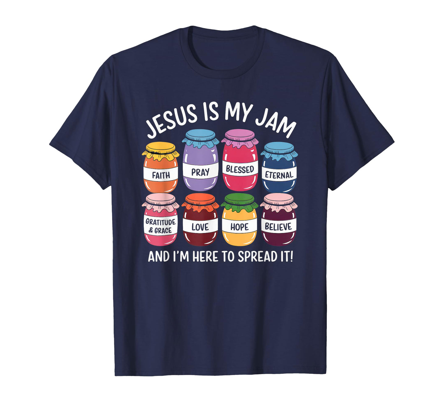 Jesus is My Jam Tshirt Men Women Christian Bible Verse T-Shirt