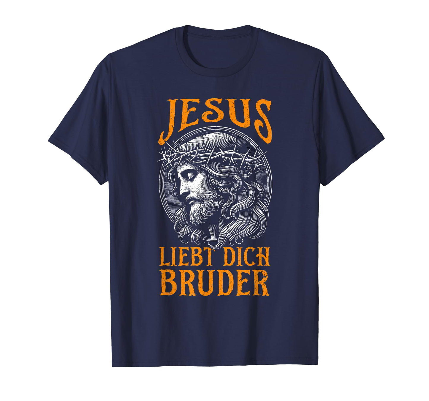 Jesus Liebt Dich Brother God Christian Catholics Christians T-Shirt