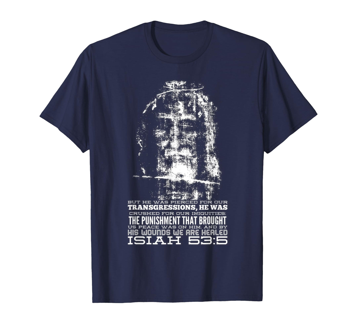 Shroud Of Turin Face of Jesus Christ Catholic T-Shirt