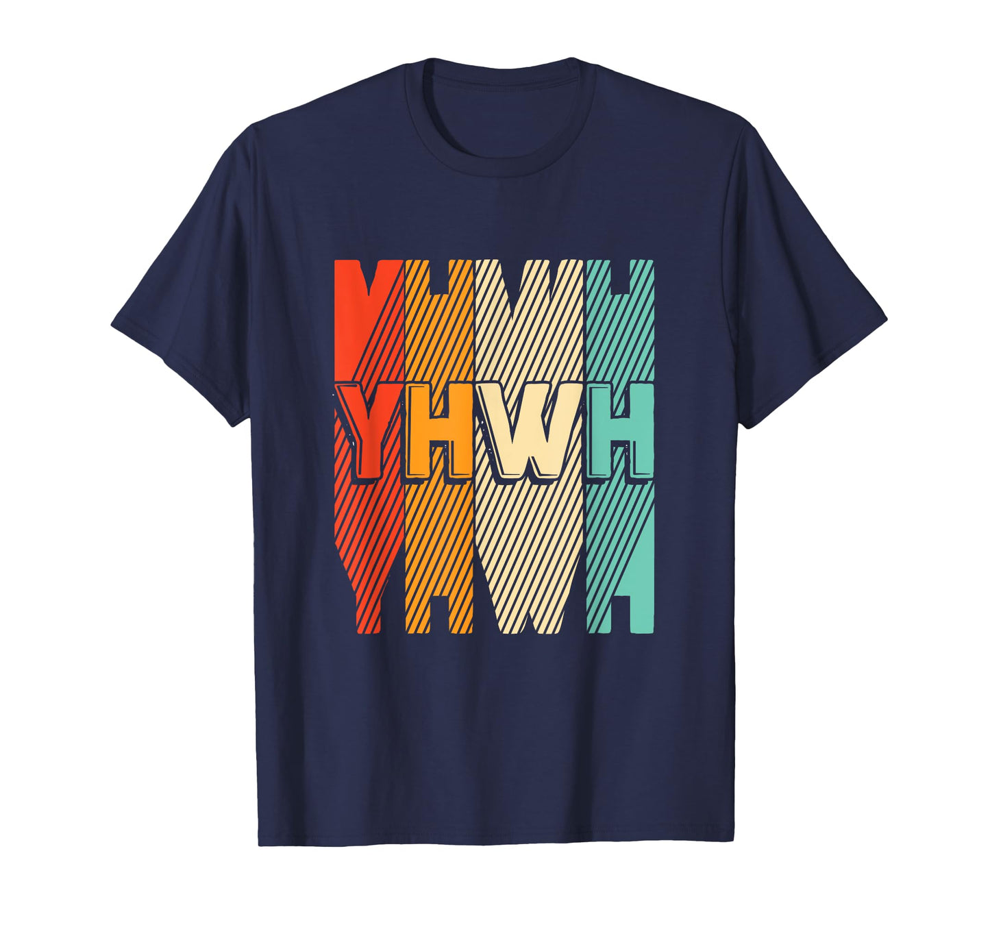 Retro Vintage Paleo Hebrew God Of Israel Yahweh Yhwh T-Shirt