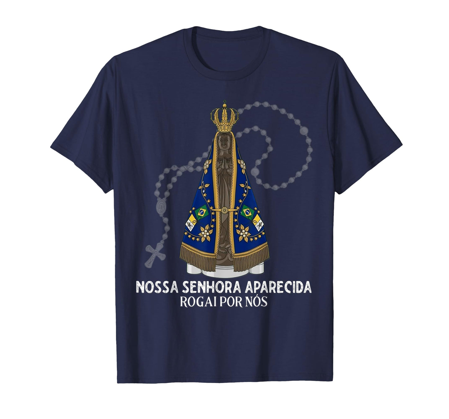 Nuestra Señora de Aparecida Pilgrimage Marian Catholic T-Shirt