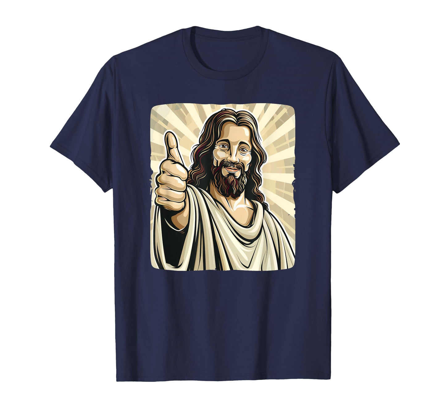 Funny thumb up with Jesus Christ Costume T-Shirt