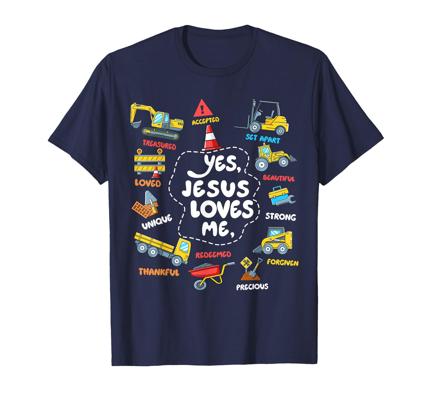 Christian Yes Jesus Loves Me Toddler Boy You God Son Brother T-Shirt