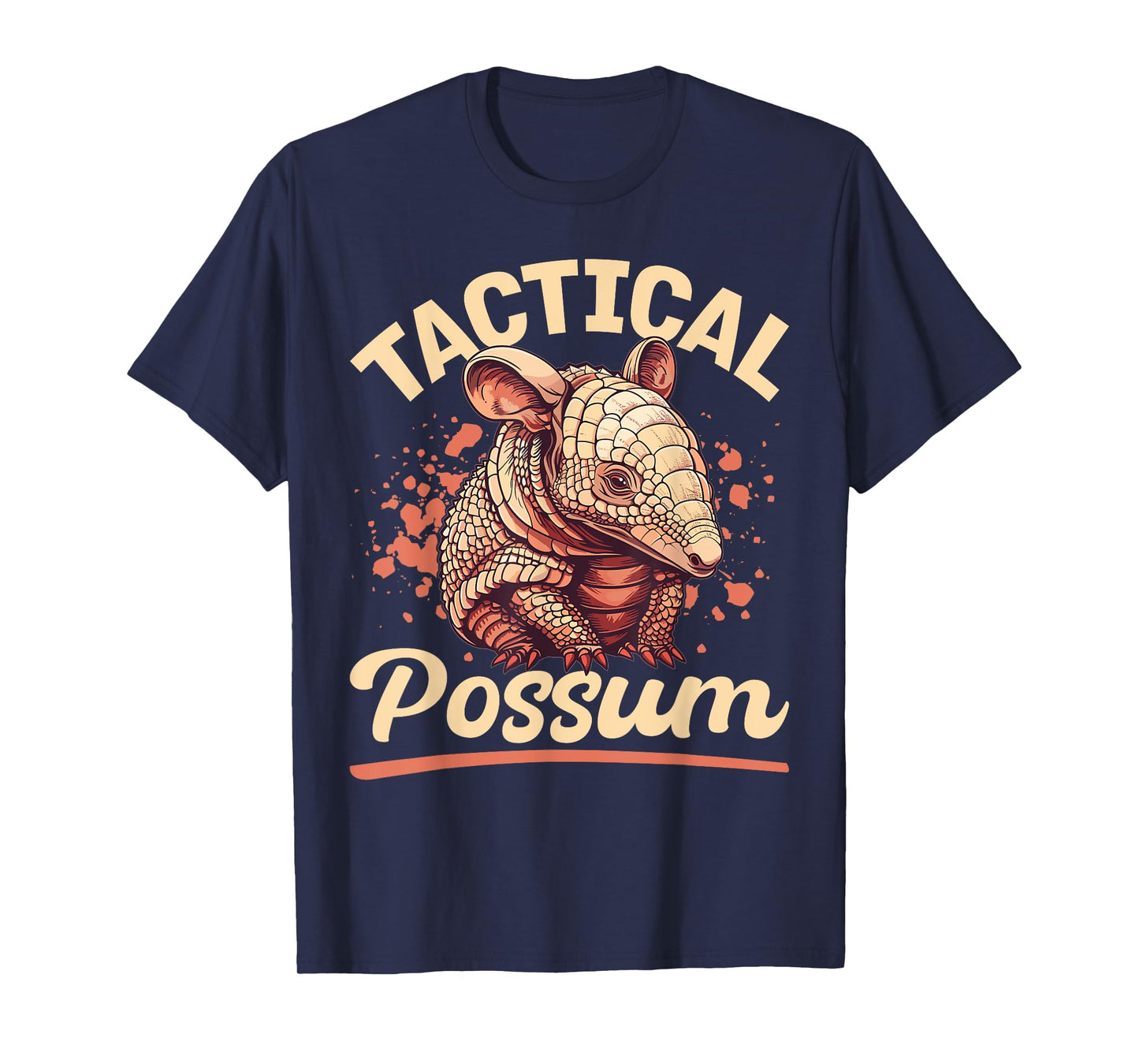 Funny Armadillo Animal Tactical Possum T-Shirt