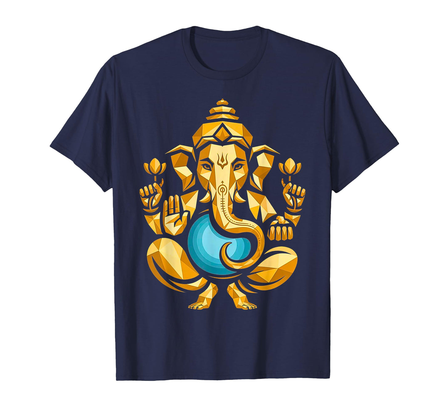 Hindu Ganesha Puja Elephant God India Meditation Yoga Murti T-Shirt