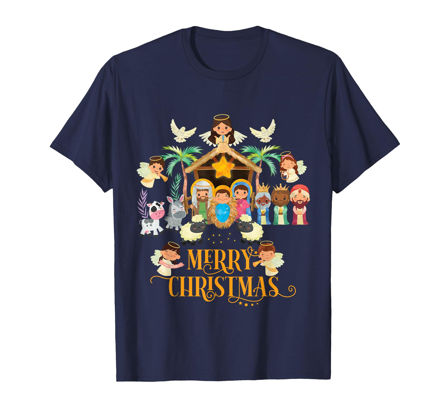 Christmas Nativity True Story Nativity Scene T-Shirt