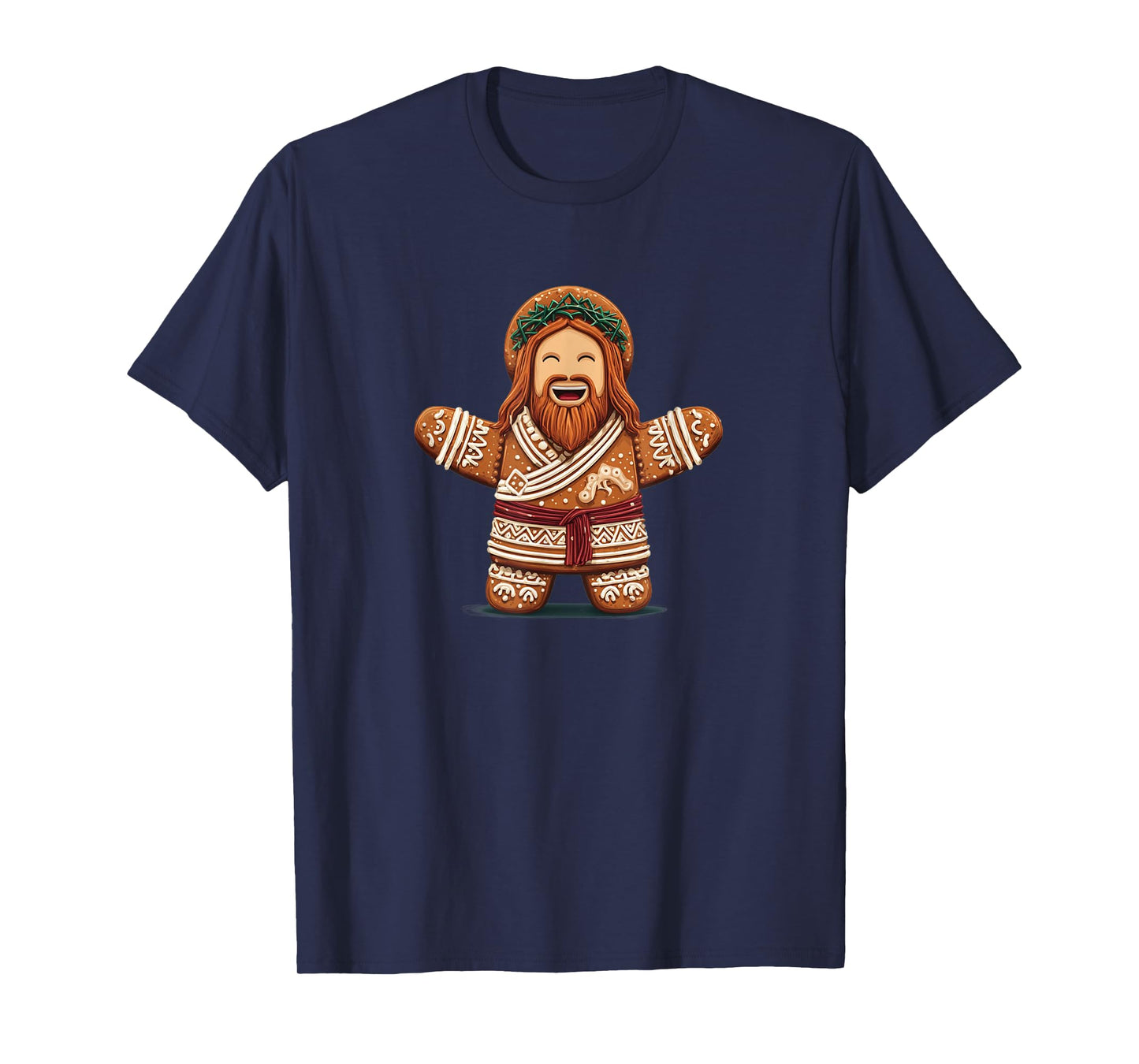 Gingerbread Snack in Lord Jesus Christ Shape T-Shirt