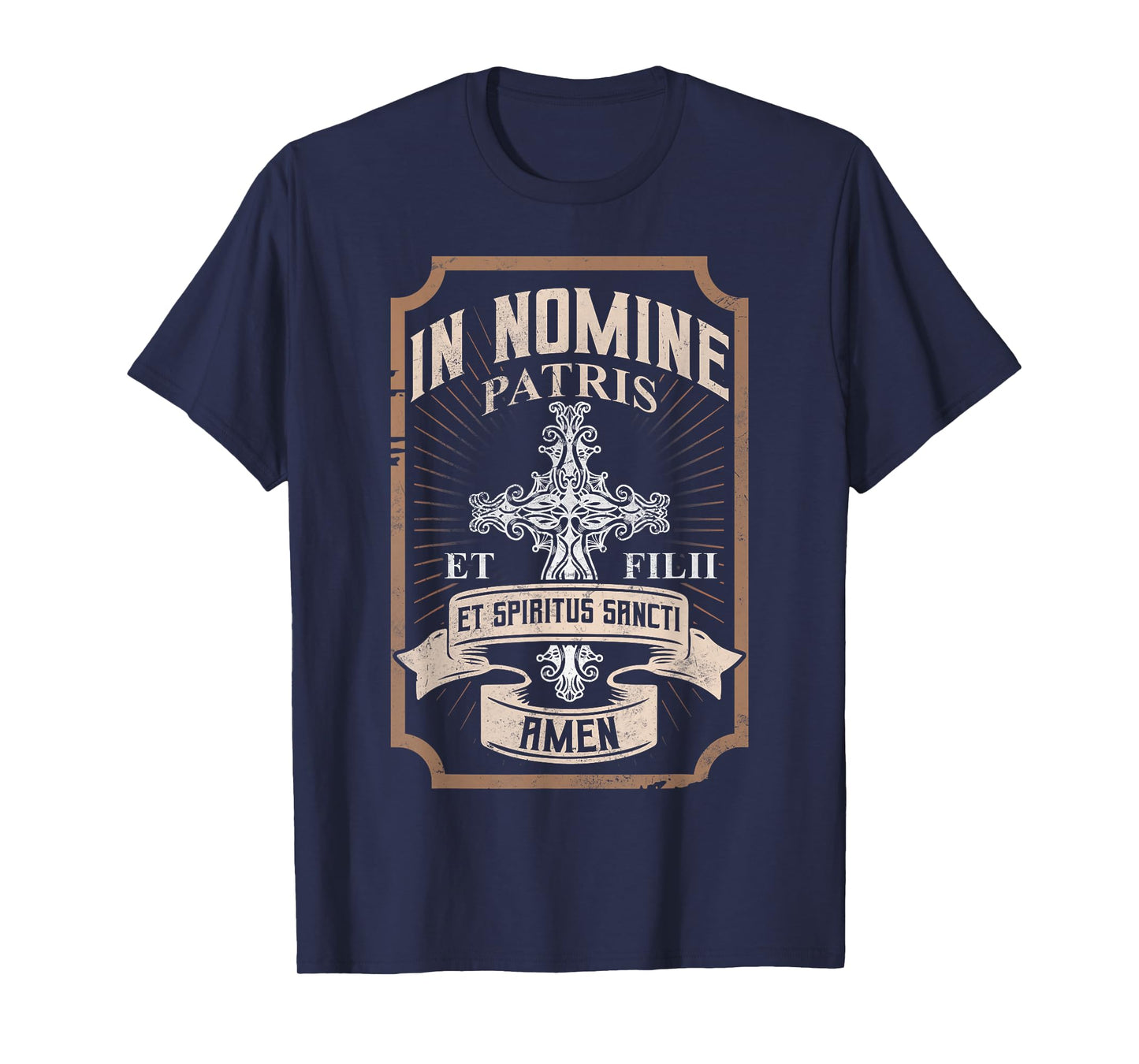 In Nomine Patris Christian Prayer T-Shirt