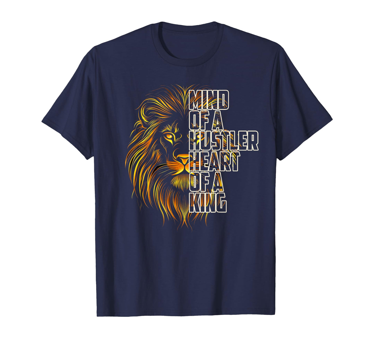 Lion's Mind -Lion's Heart - A King Jesus Cross Child of God T-Shirt