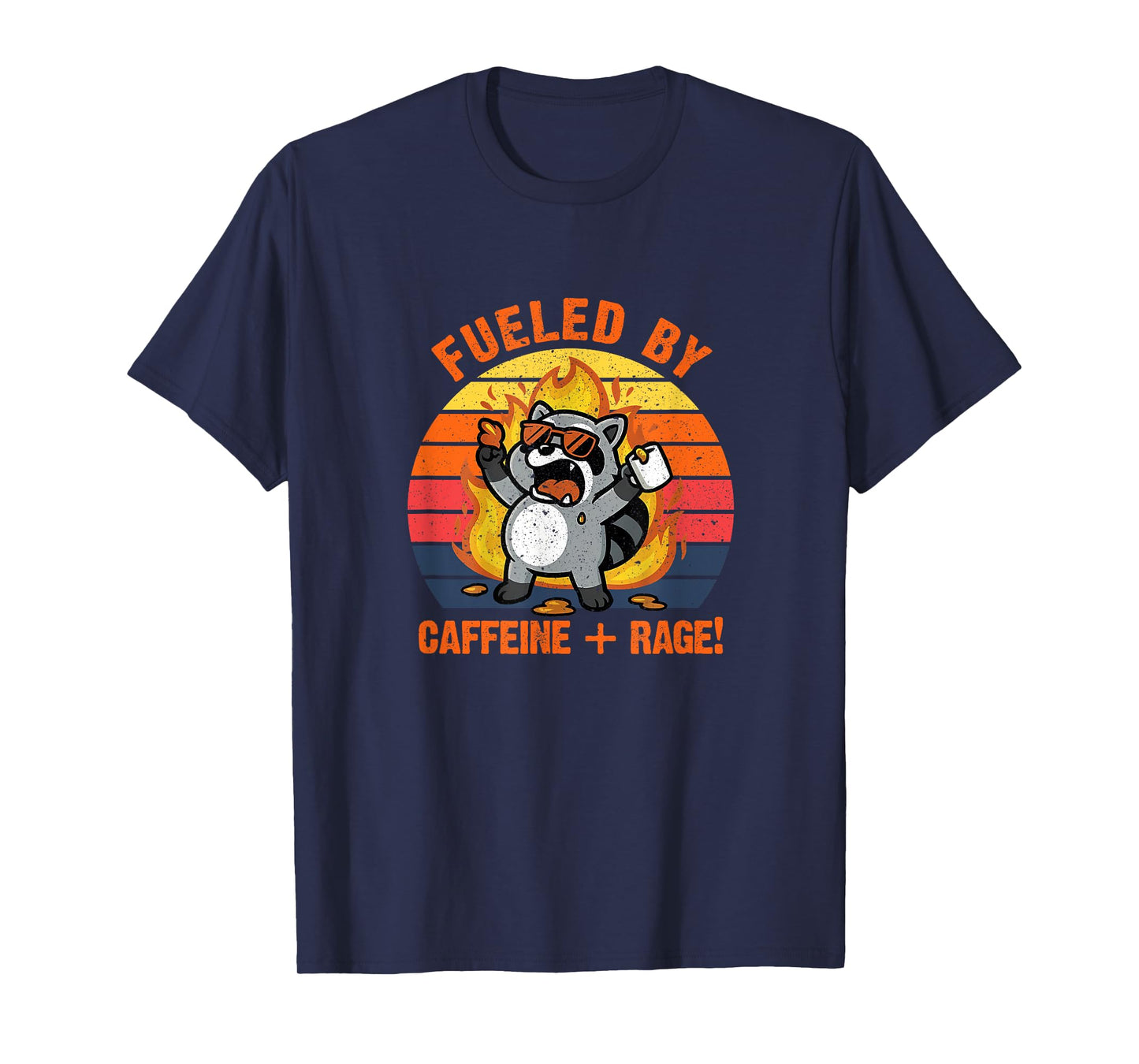 Fueled By Caffeine Rage T-Shirt
