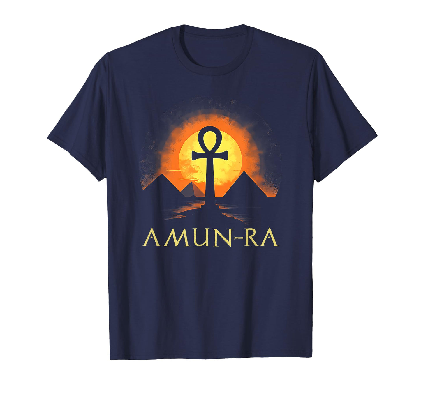 Amun Ra Ancient Egyptian God Ankh T-Shirt