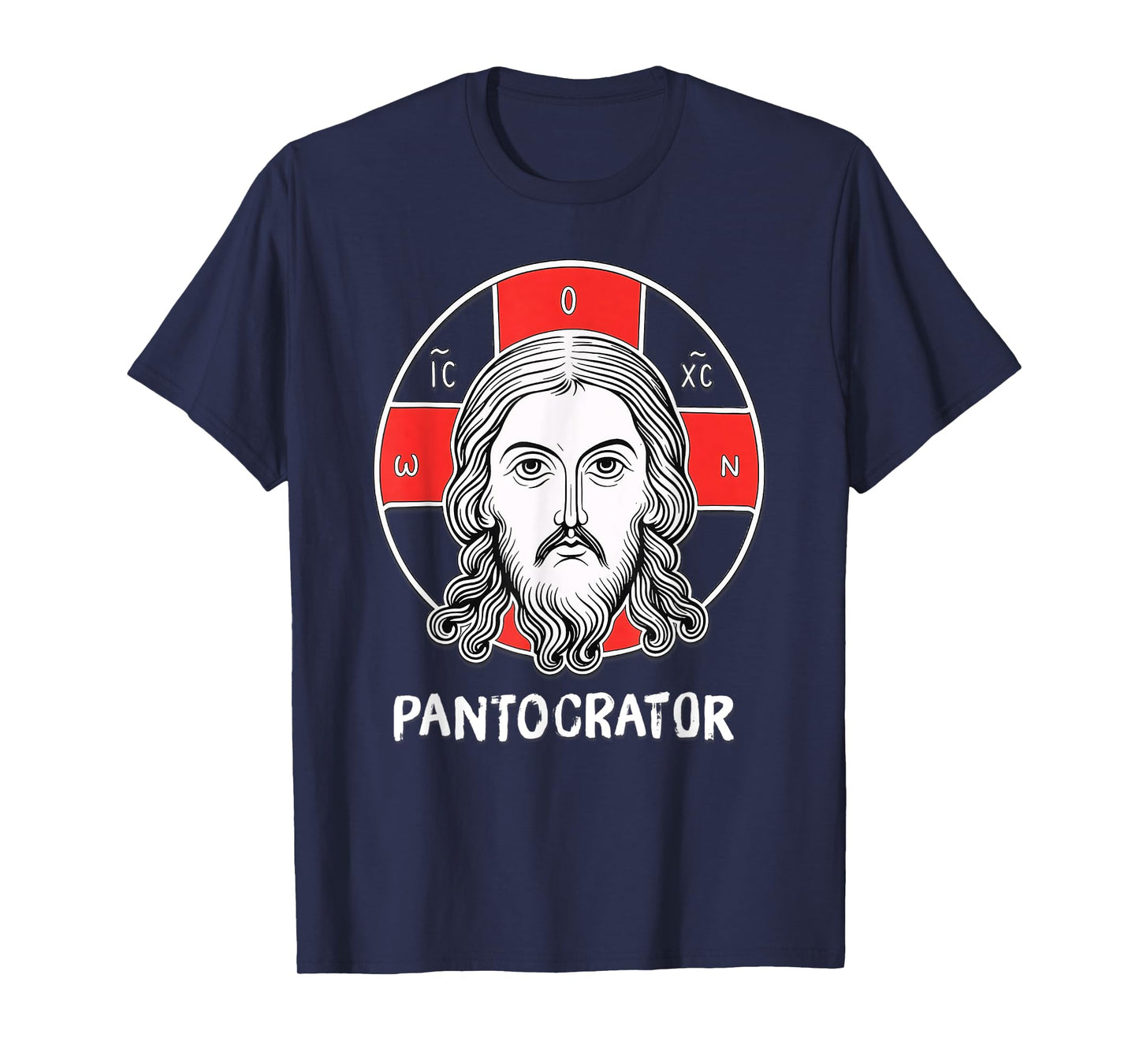 Orthodox Christian Eastern Orthodox Christ Pantocrator Icon T-Shirt