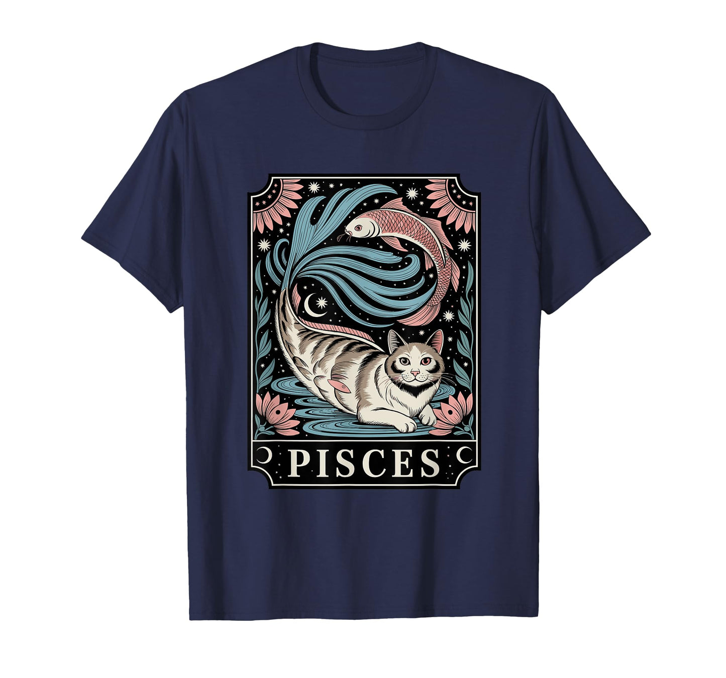 Manannán Sea God Mythology Ocean Trident Waves T-Shirt