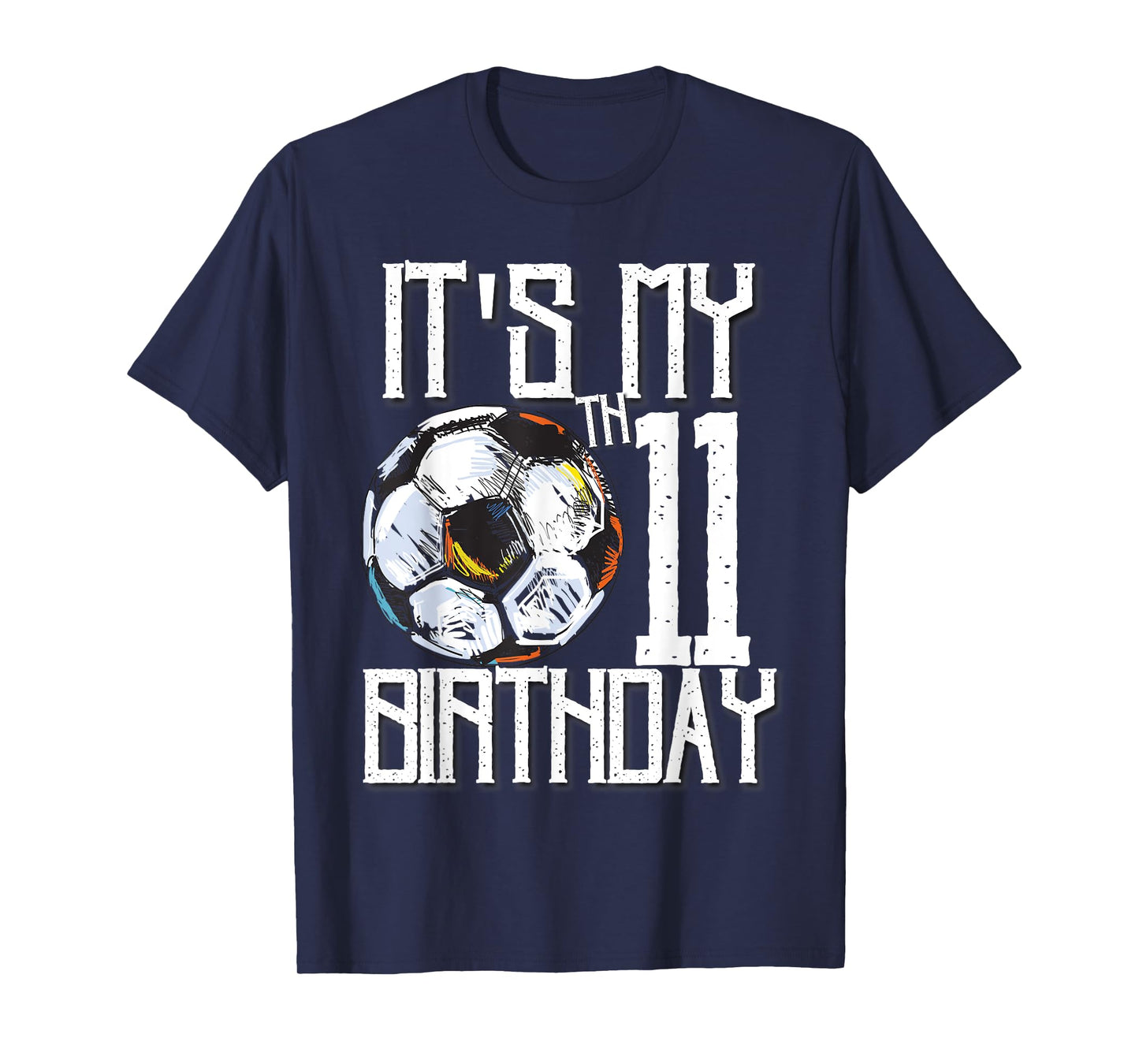 It's My 11th Birthday Soccer Player 11th Birthday Player T-Shirt