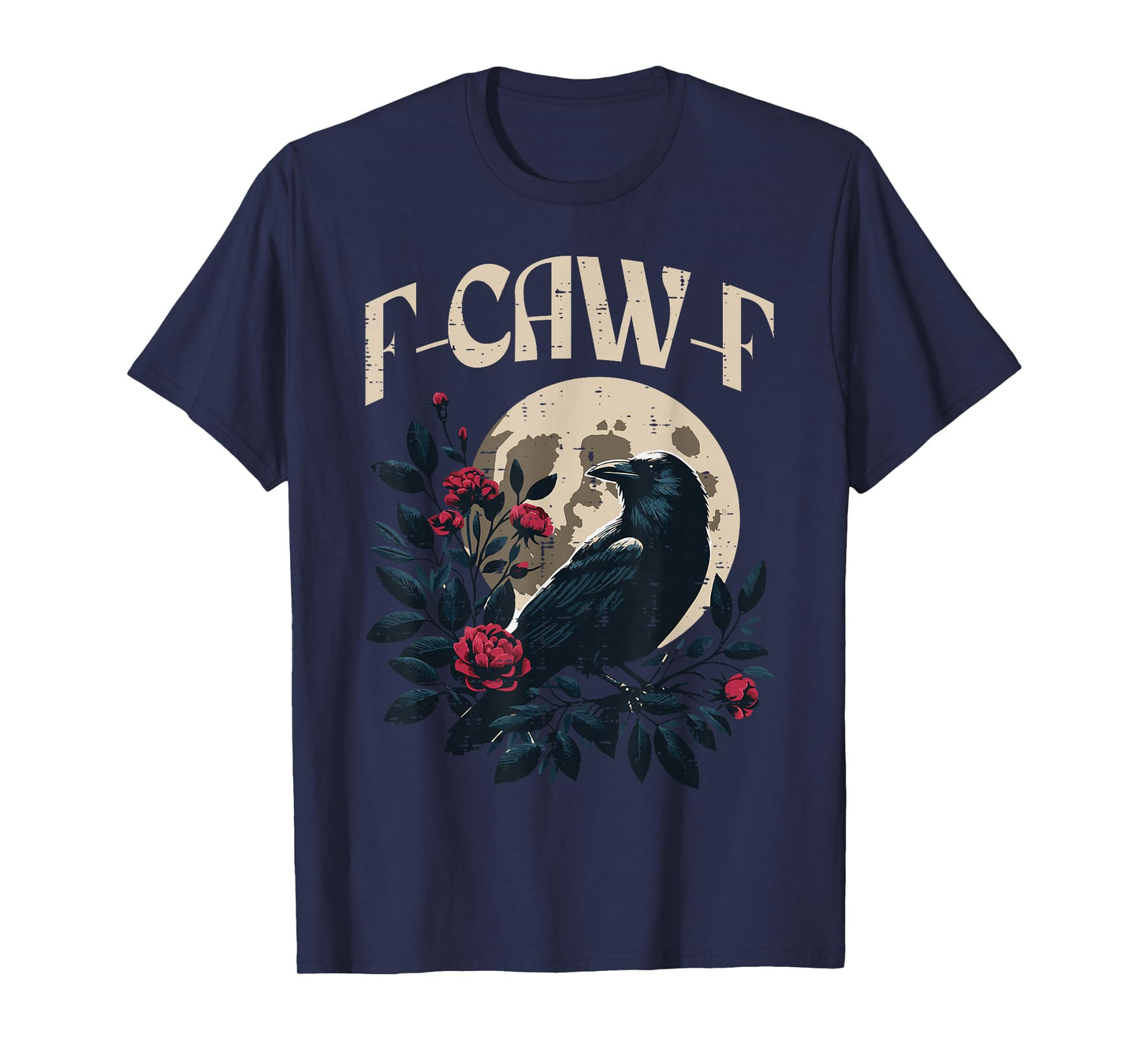 Funny Crow Meme Caw Women Kids Boys Men Girls Youth Teen T-Shirt