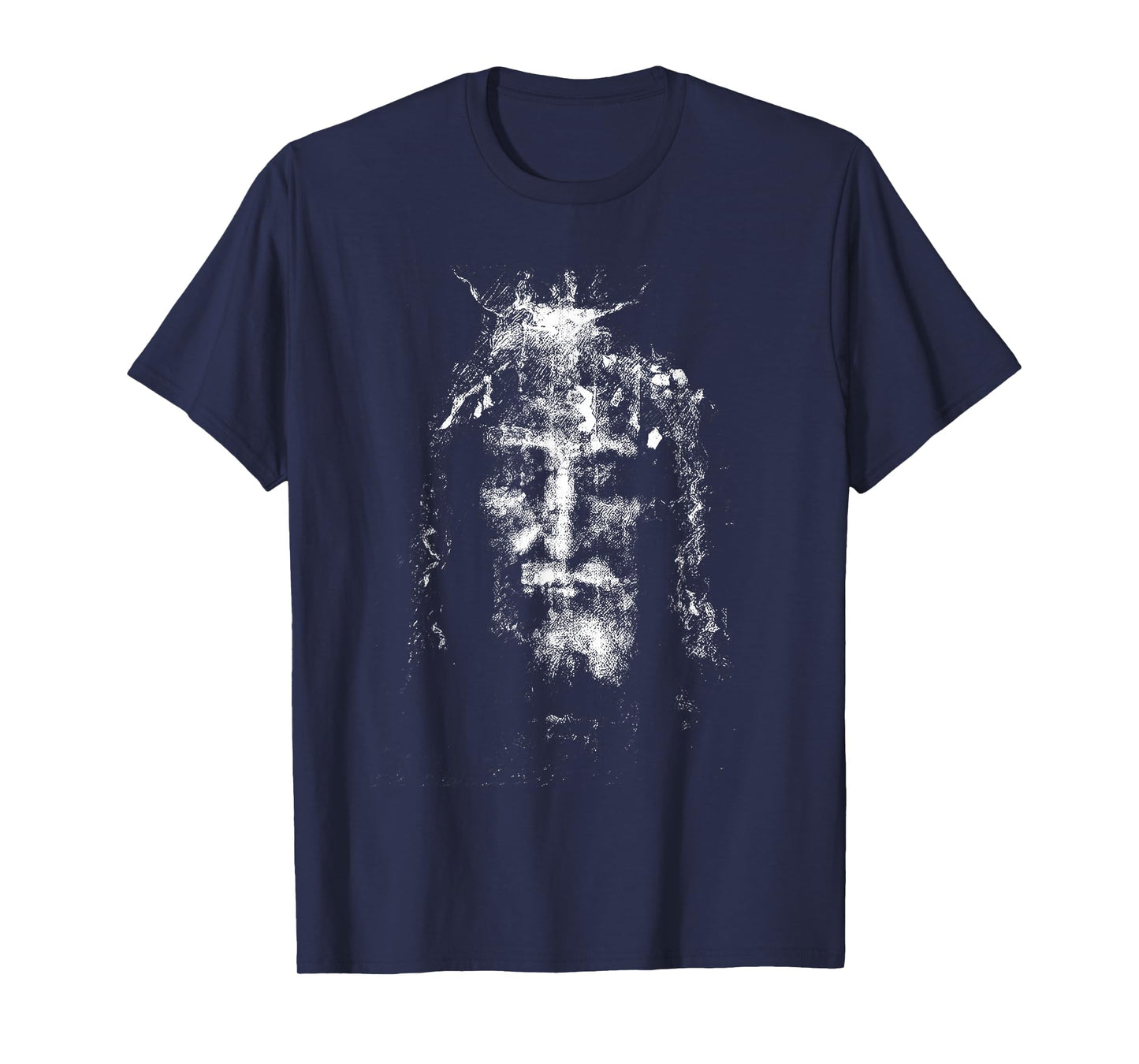 Vintage The Shroud Of Turin Holy Face Of Jesus T-Shirt