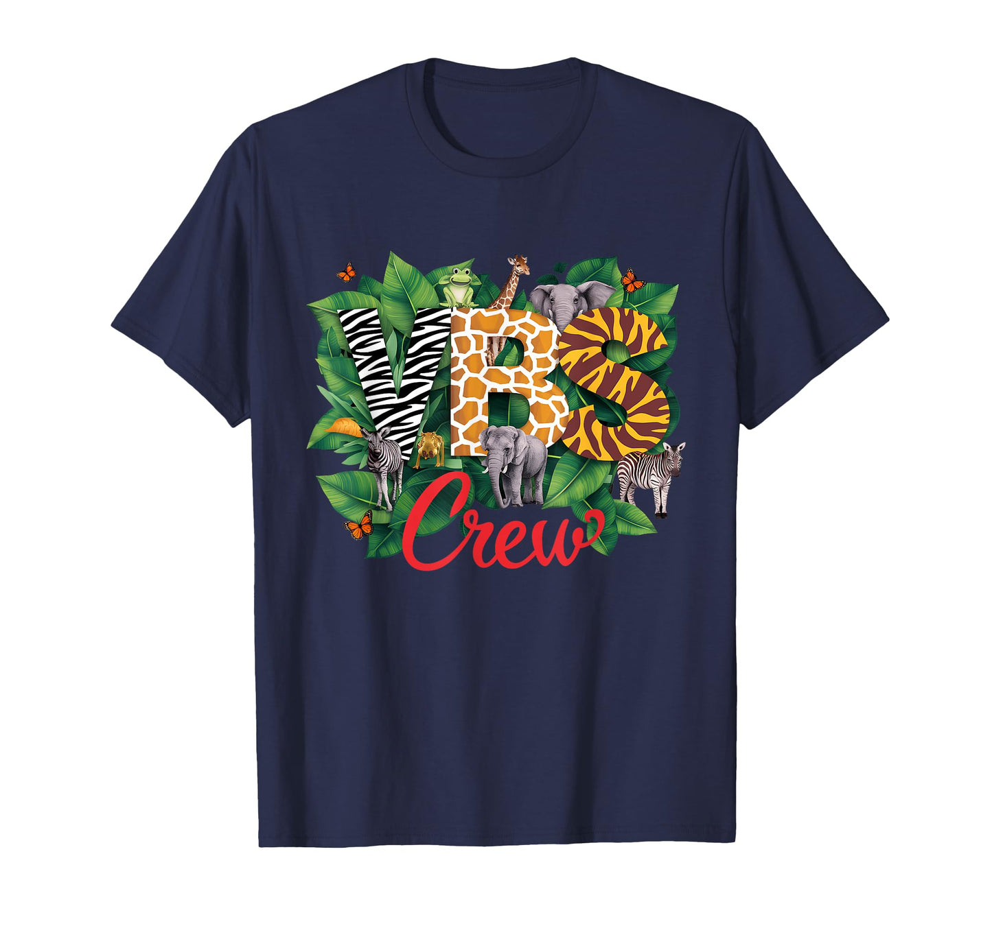 VBS Crew VBS 2026 Vacation Bible School Jungle Adventures T-Shirt