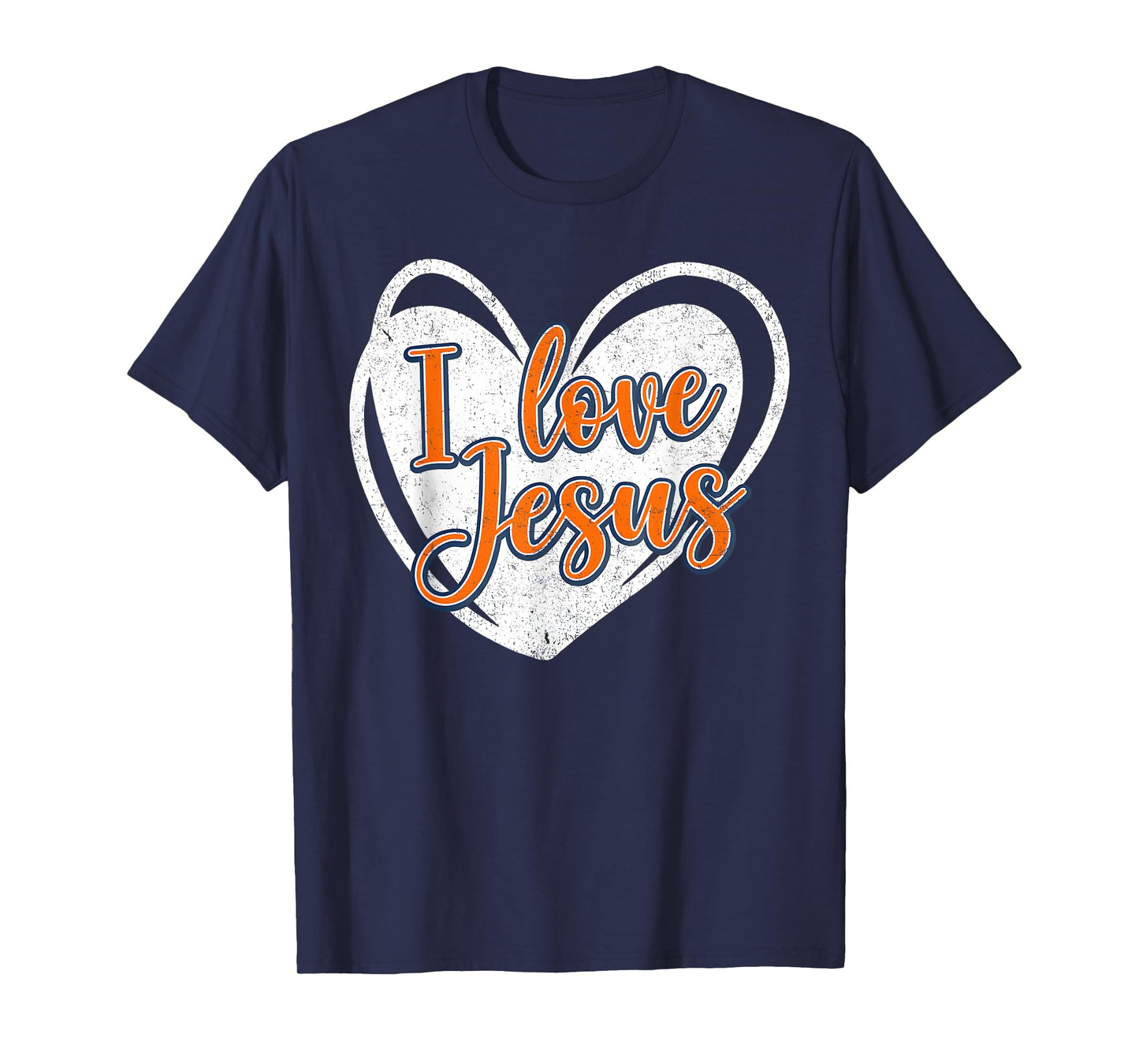 Jesus I Love Jesus Christian Cross God Faith Bible Pray T-Shirt