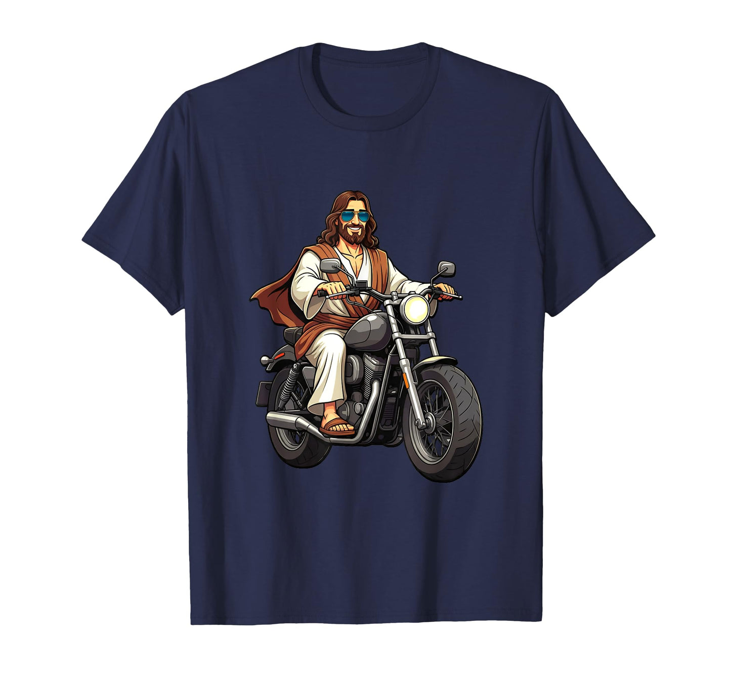 Jesus On A Motorcycle T-Shirt