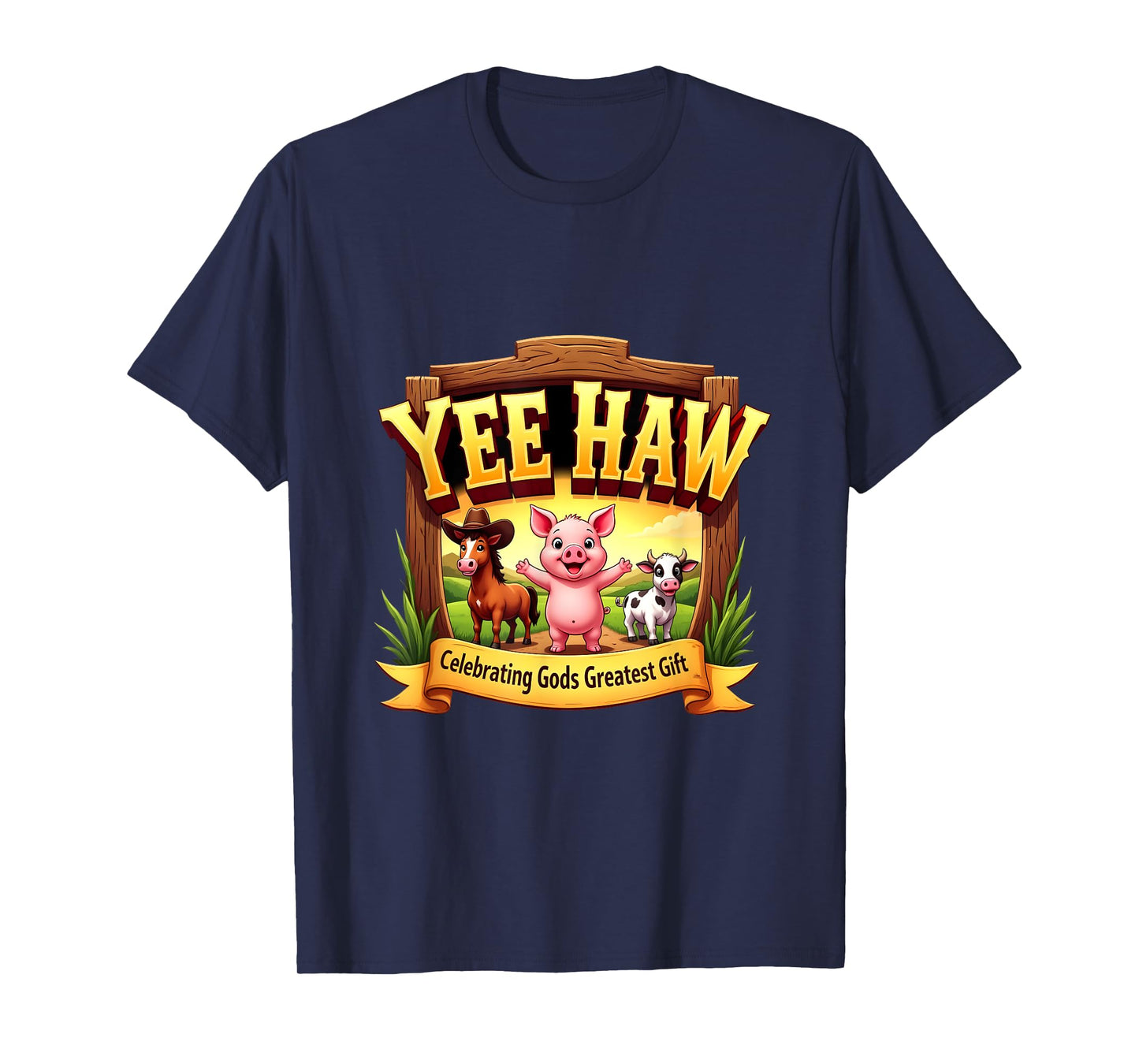 Yee Haw 2025 Celebrating Greatest Camp Youth VBS T-Shirt
