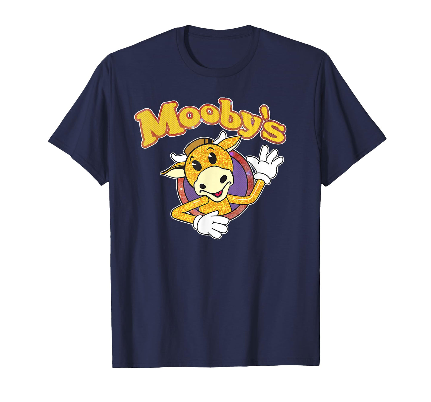 Kevin Smith View Askewniverse Mooby's Logo Golden Calf Edit T-Shirt