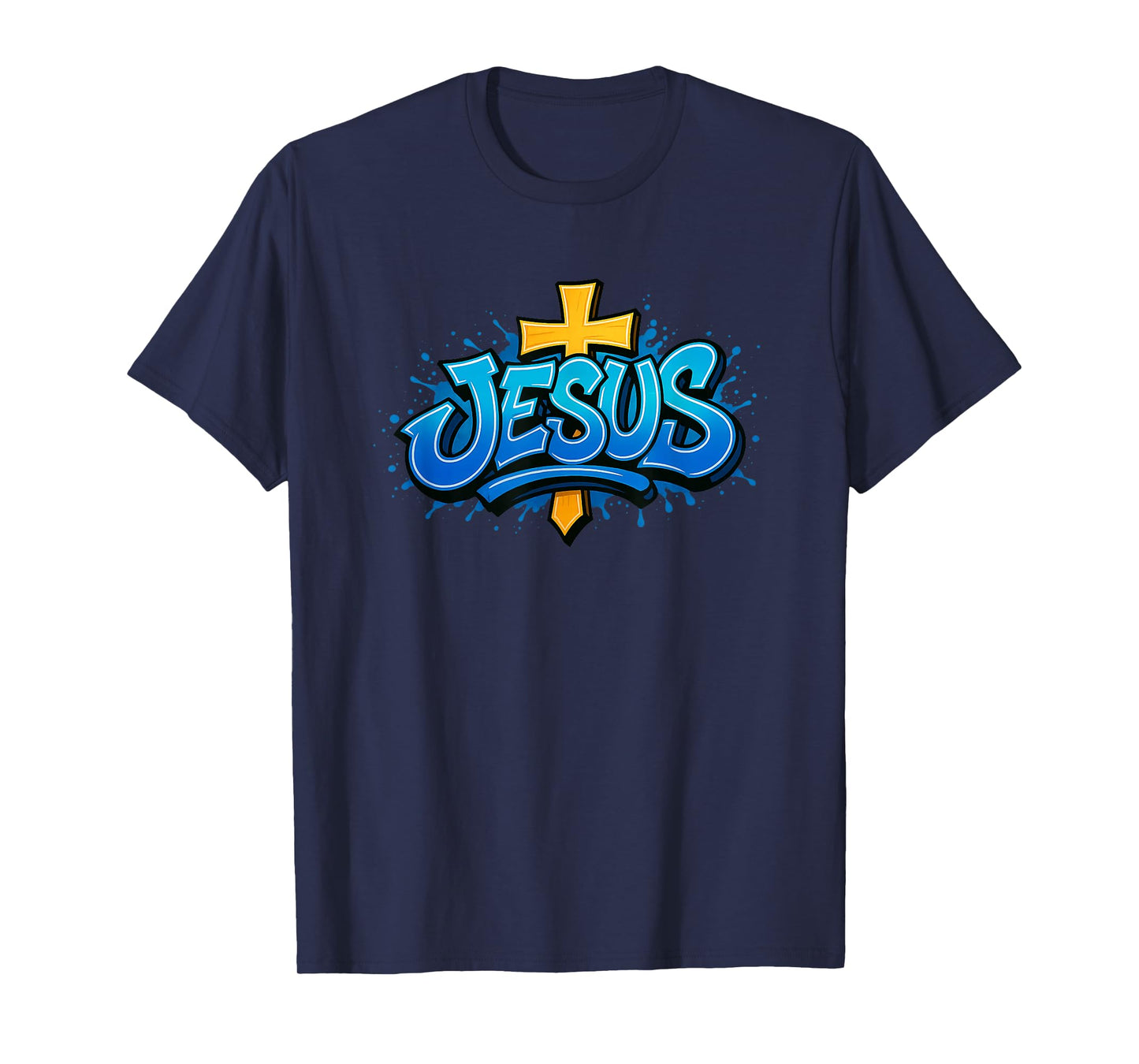 Jesus Los Angeles Graffiti Style T-Shirt