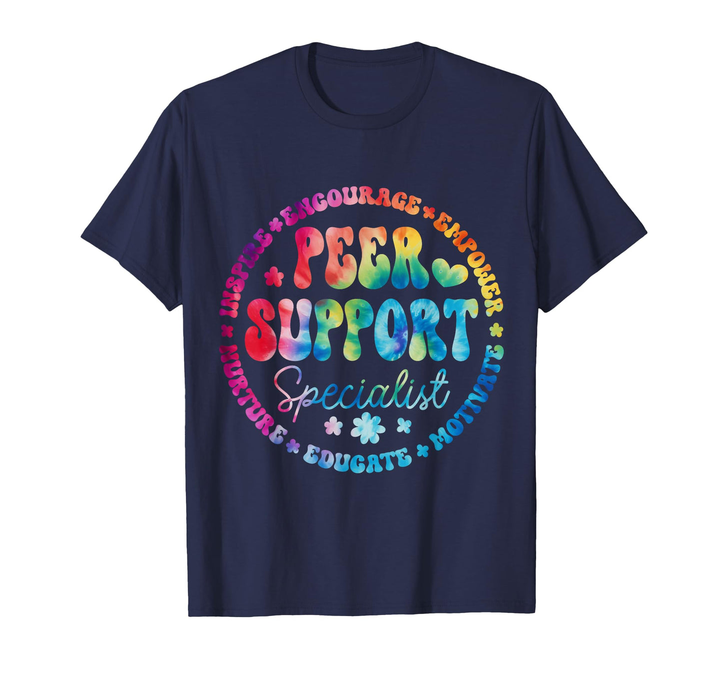 Peer Support Specialist Life Appreciation Week School T-Shirt