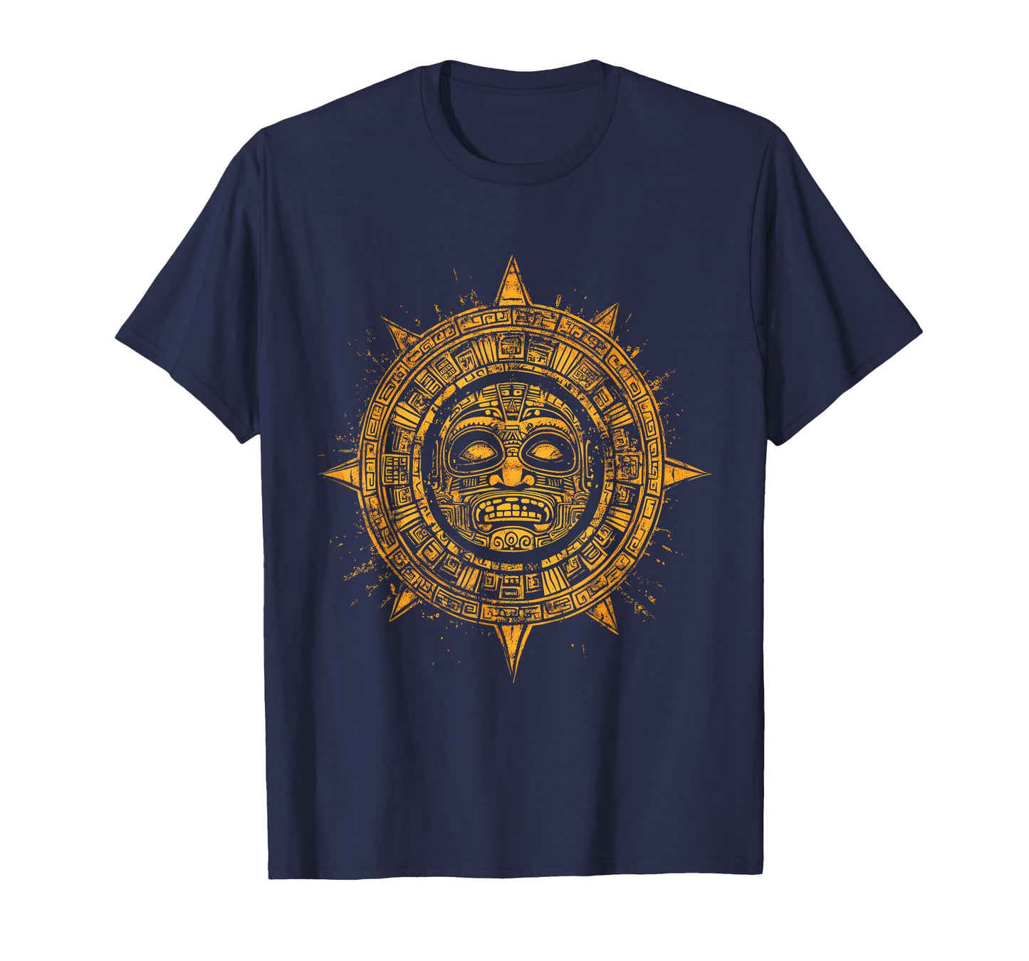 Aztec God Mayan Calendar Quetzalcoatl Native Mexican Pride T-Shirt