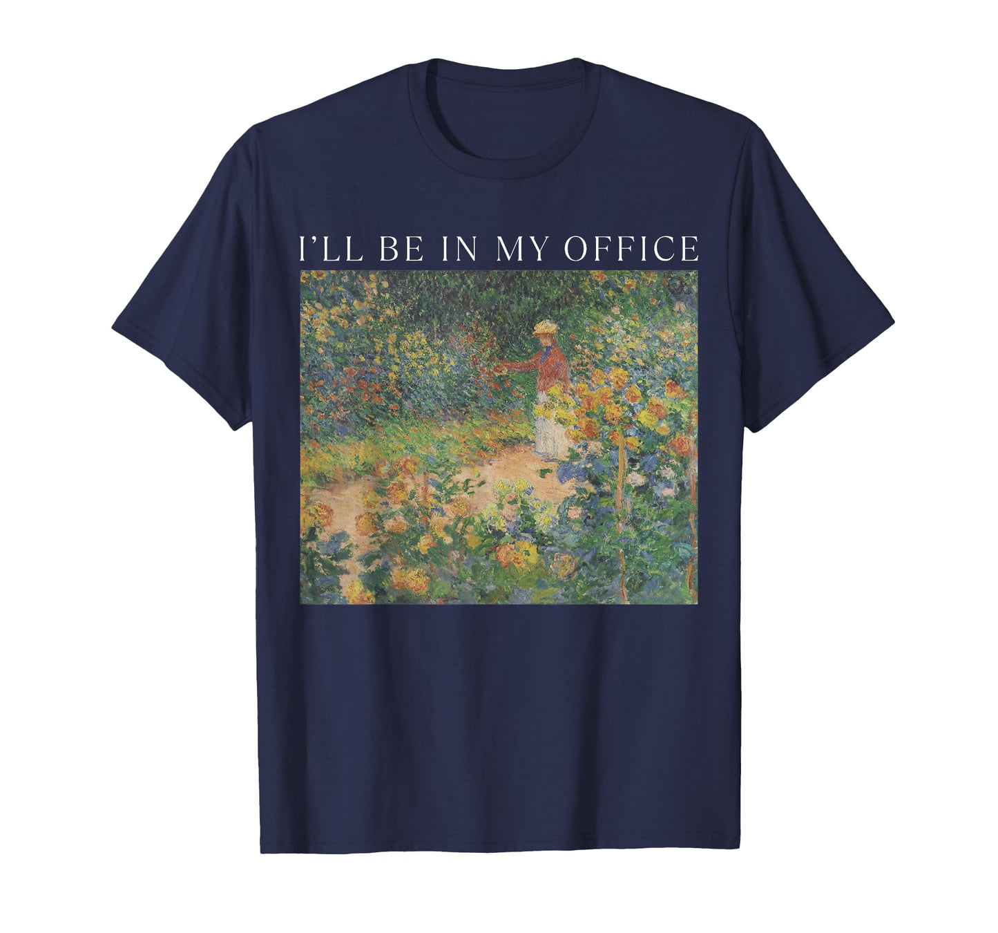 I'll Be in My Office Garden Funny Distressed Gardening T-Shirt