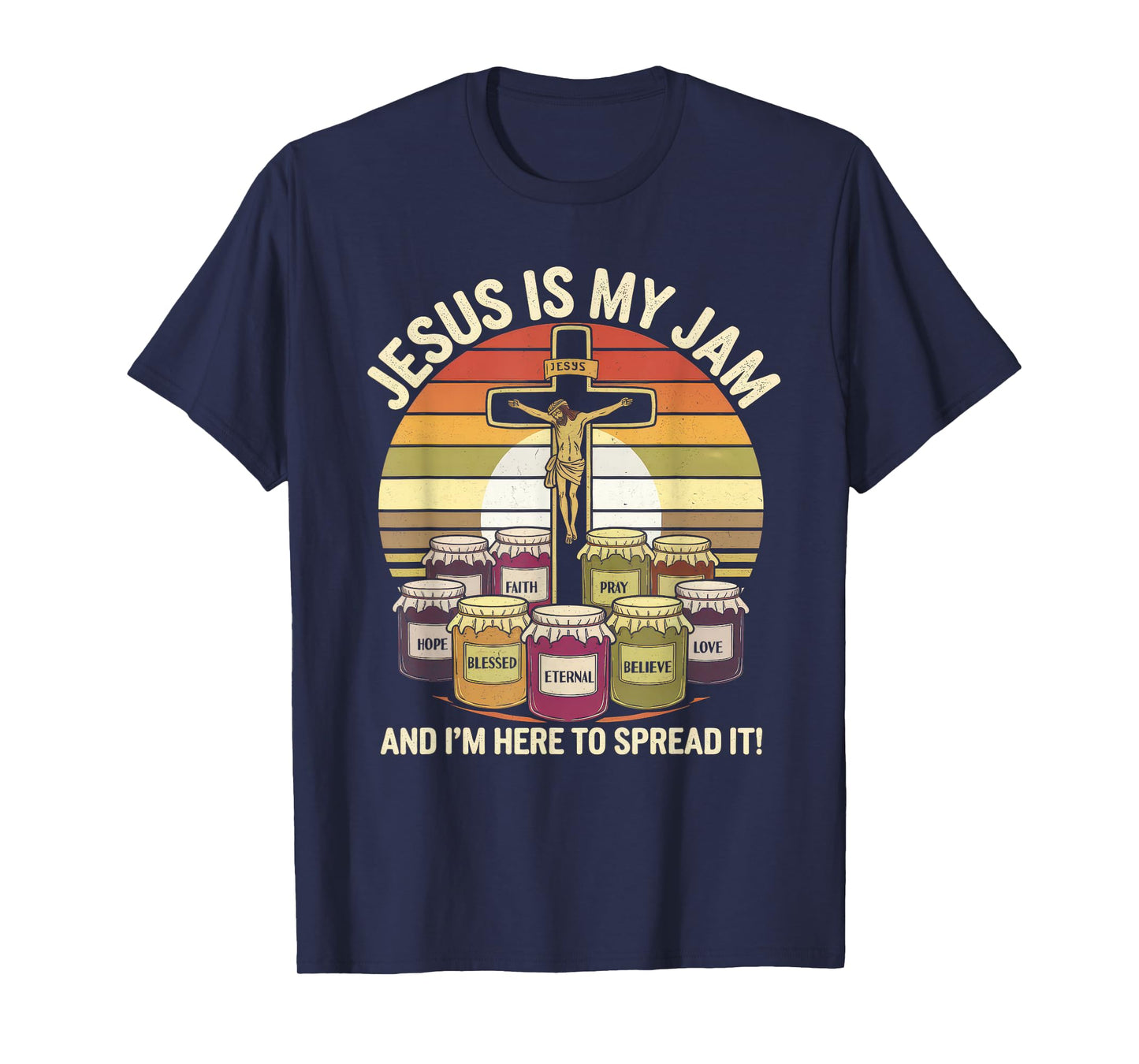 Jesus is My Jam Tshirt Men Women Christian Bible Verse T-Shirt
