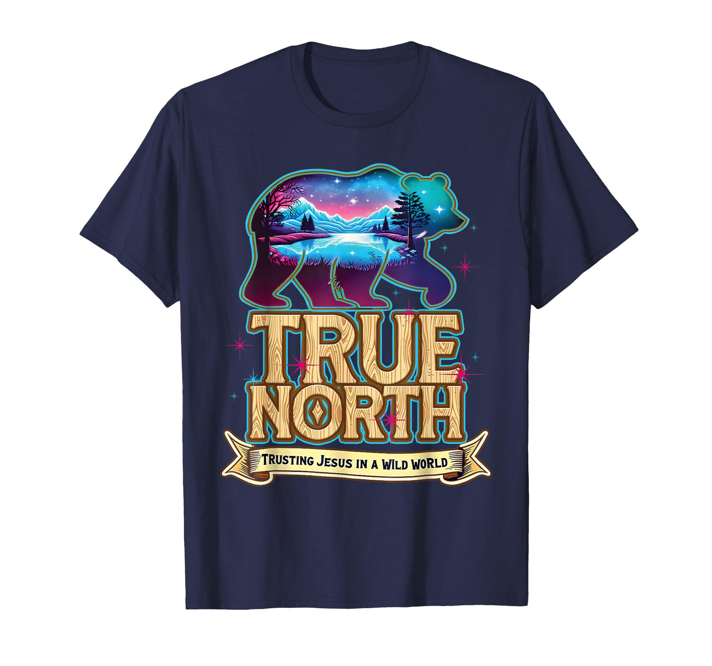 True North Trusting Jesus In A Wild World VBS 2025 T-Shirt