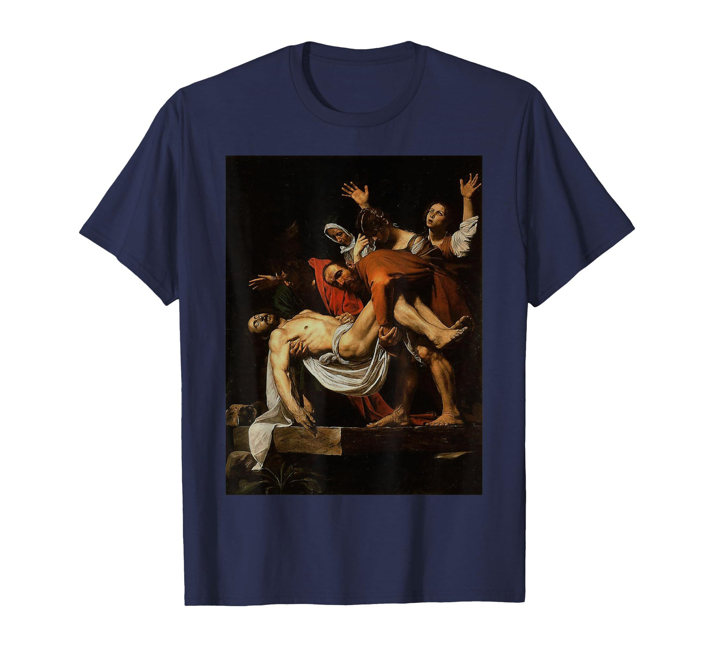 Caravaggio's The Entombment of Christ T-Shirt
