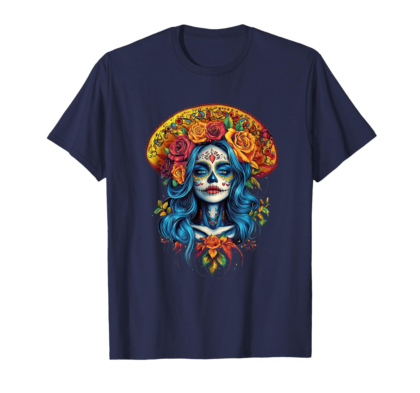 Dia De Los Muertos Skeletons Dancing Mexican Day Of Dead T-Shirt