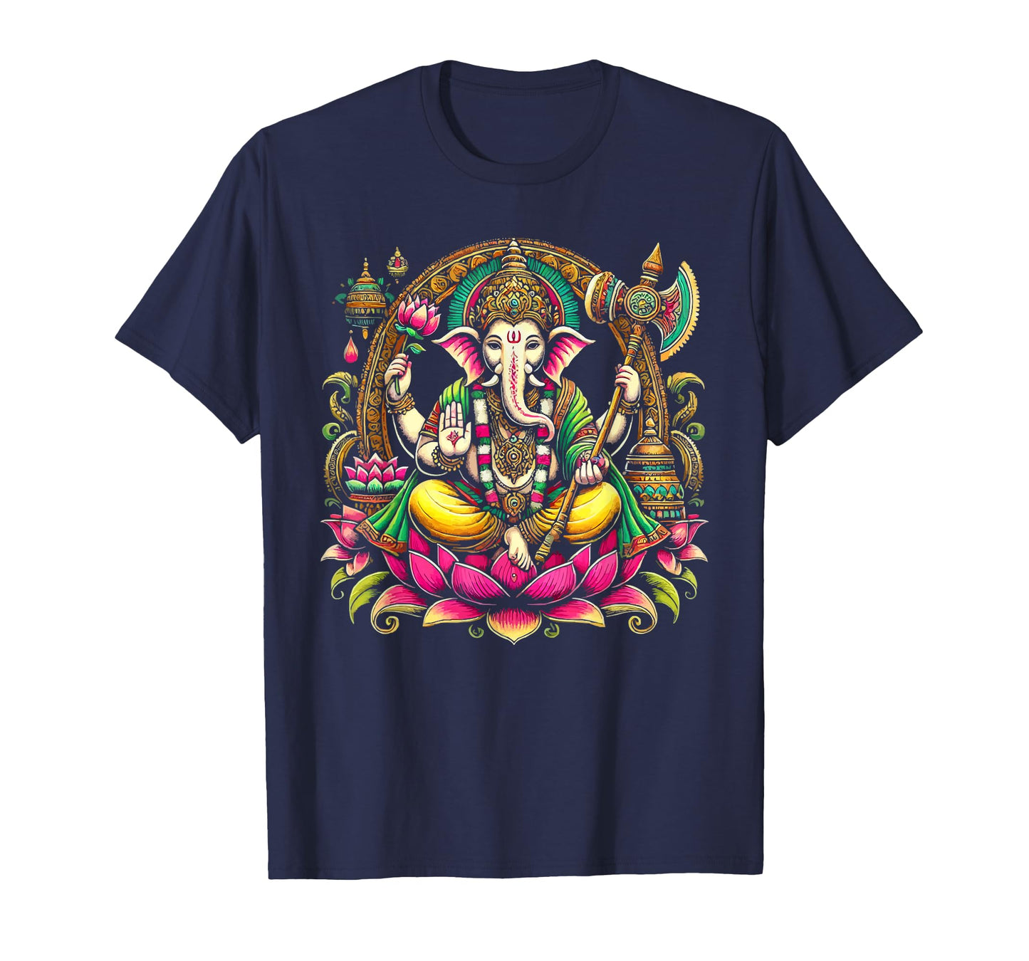 Ganesh Chaturthi Hindu Festival Elephant Lord Ganesha T-Shirt