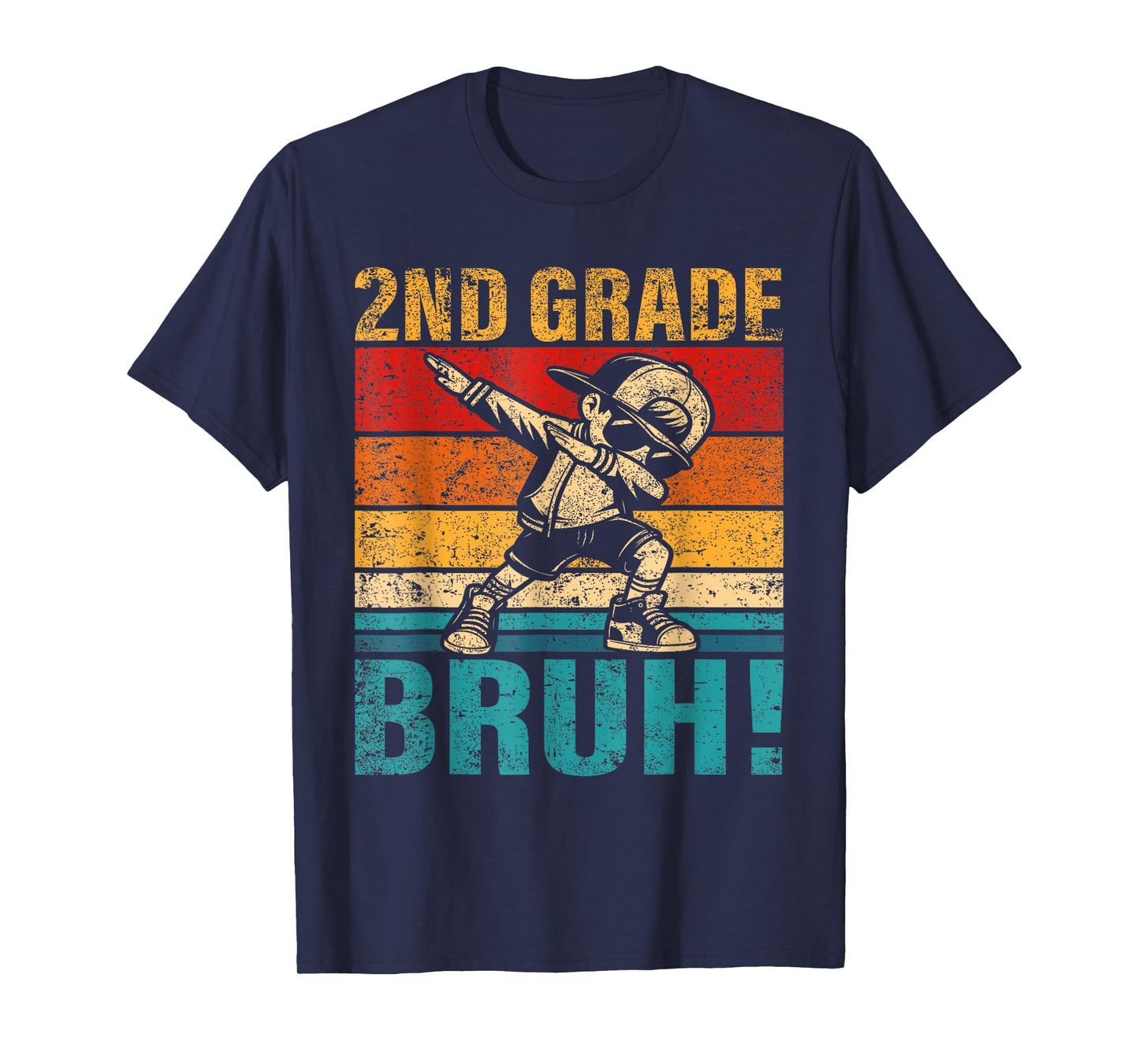 2nd Grade Level Unlocked – Dabbing Gamer Boy Back to School T-Shirt