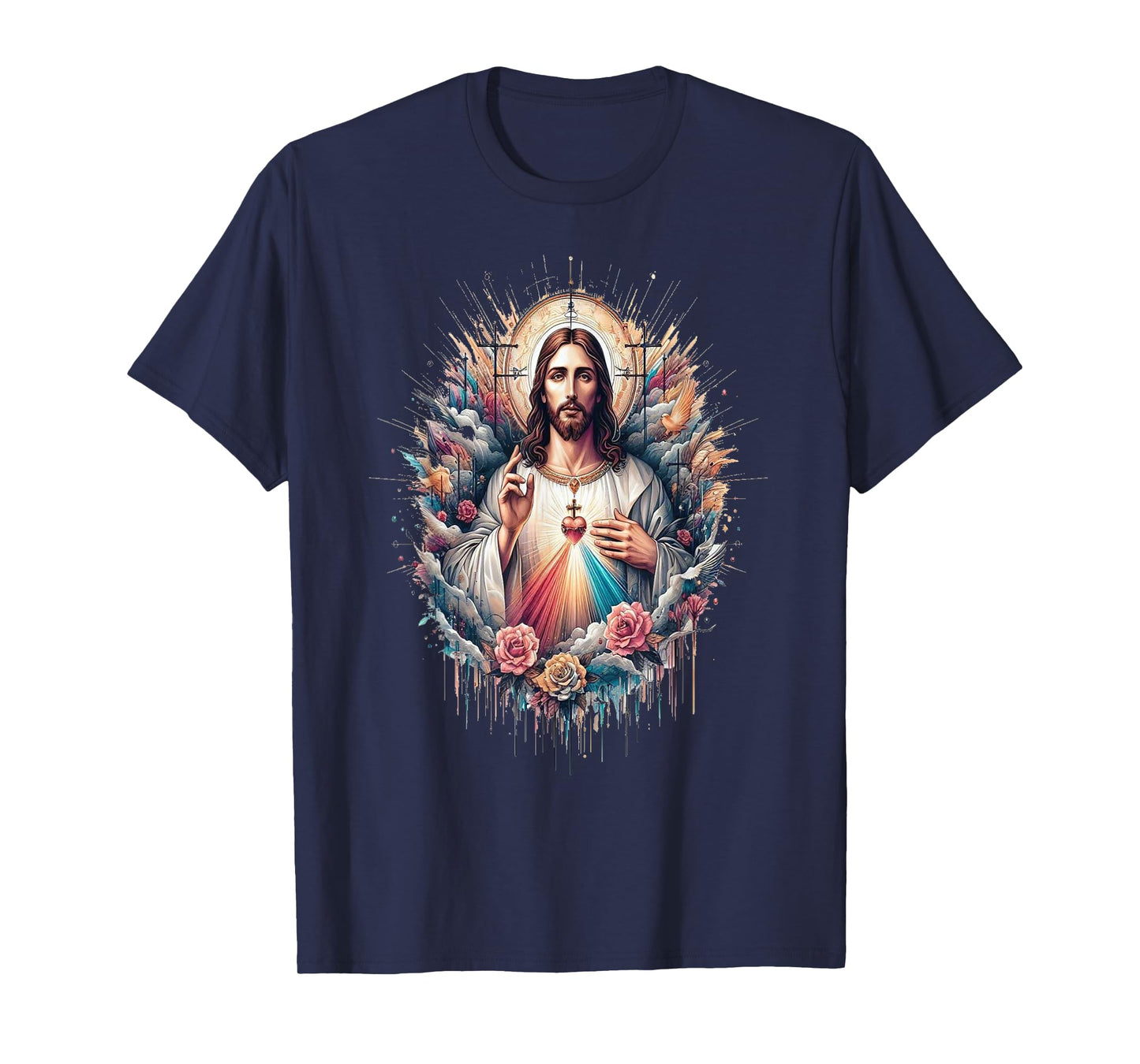 Jesus I Trust In You Divine Mercy Catholic T-Shirt