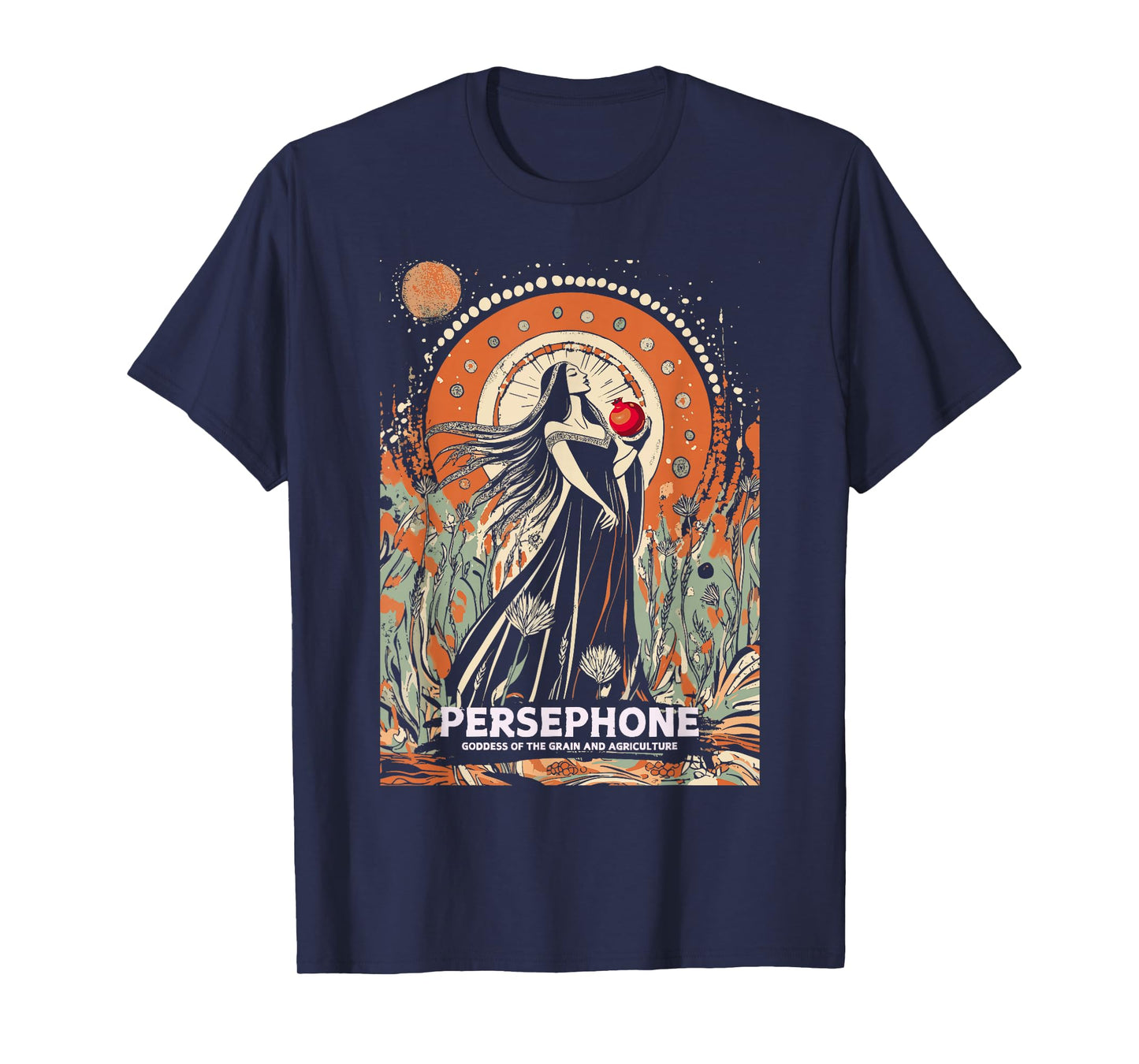 Hades and Persephone Mythology Persephone's Pomegranate T-Shirt