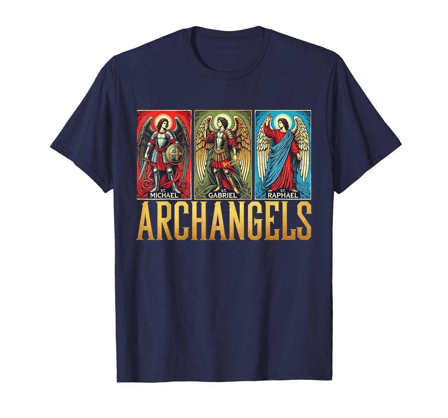 Saint Michael Catholic Archangels Biblical T-Shirt