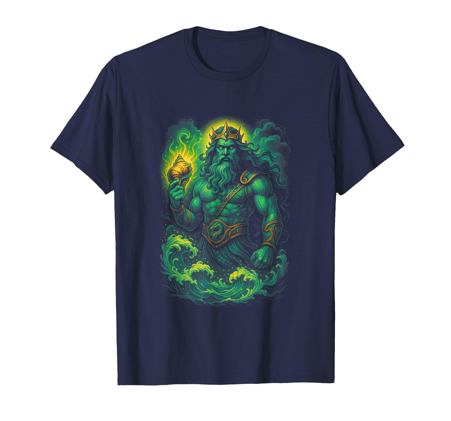 Poseidon - Greek Mythology Ancient Art T-Shirt